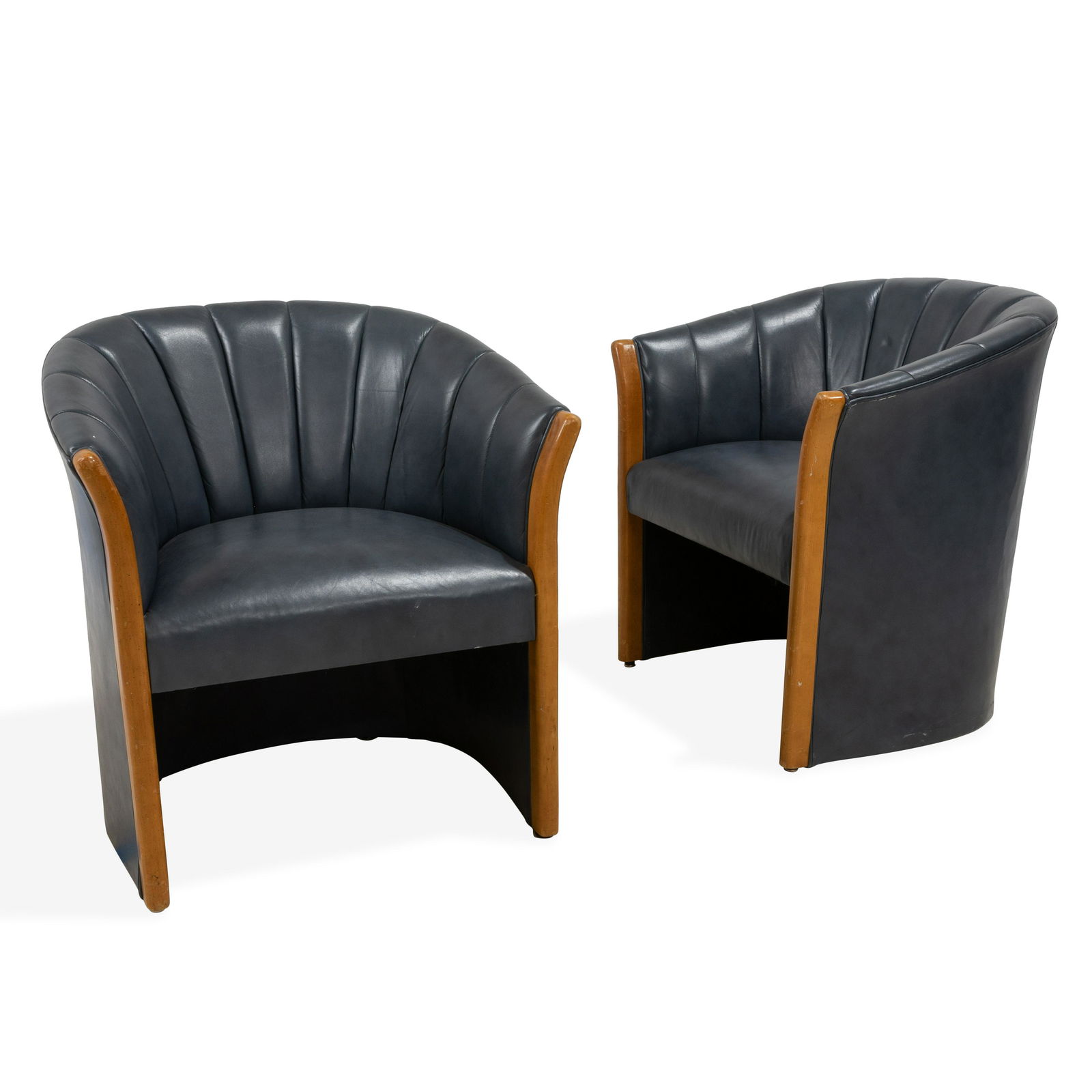 Mid Century Style Barrel Chairs (1 of 3)