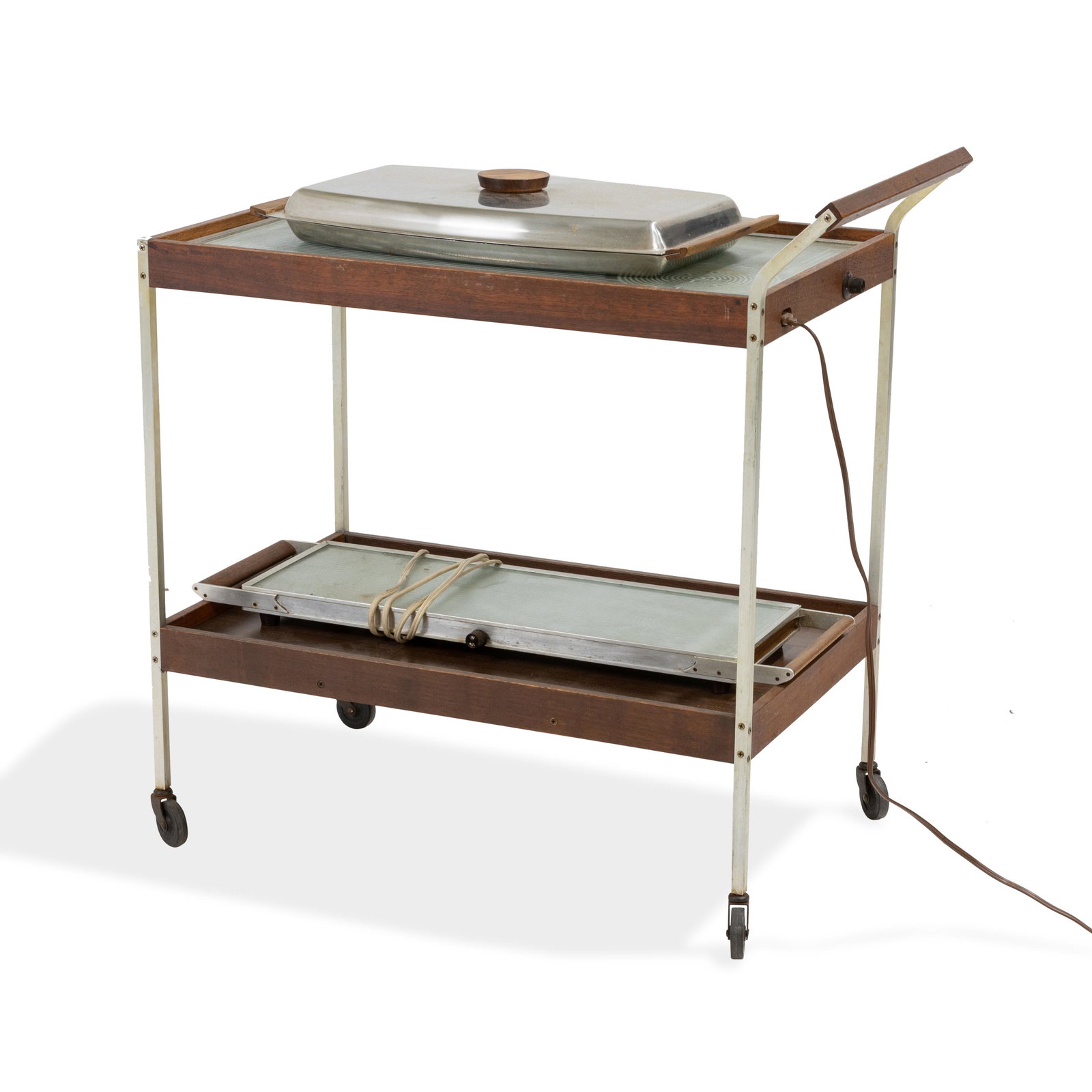 Mid Century Hot Plate Cart (1 of 4)