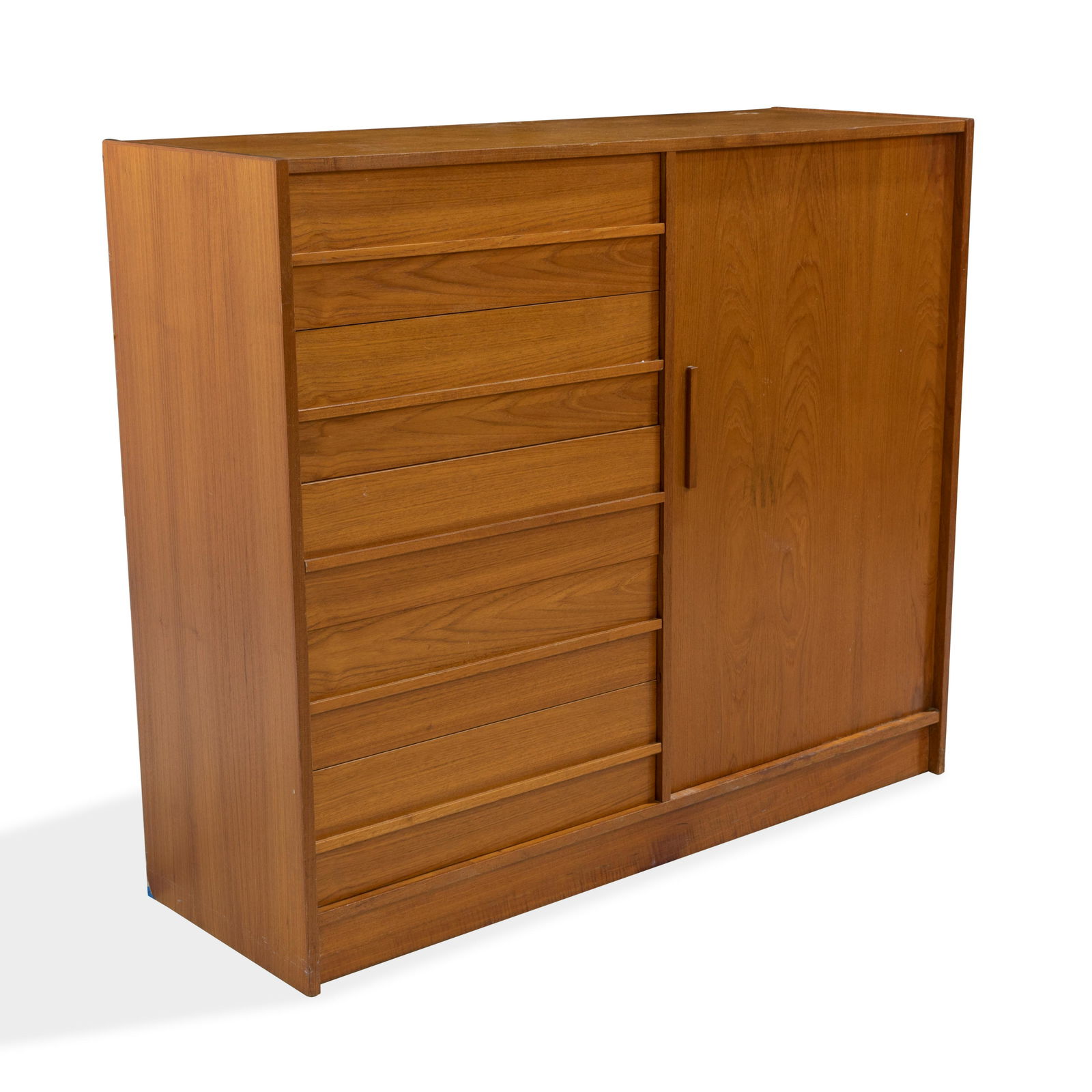 Danish Teak Chifferobe (1 of 3)