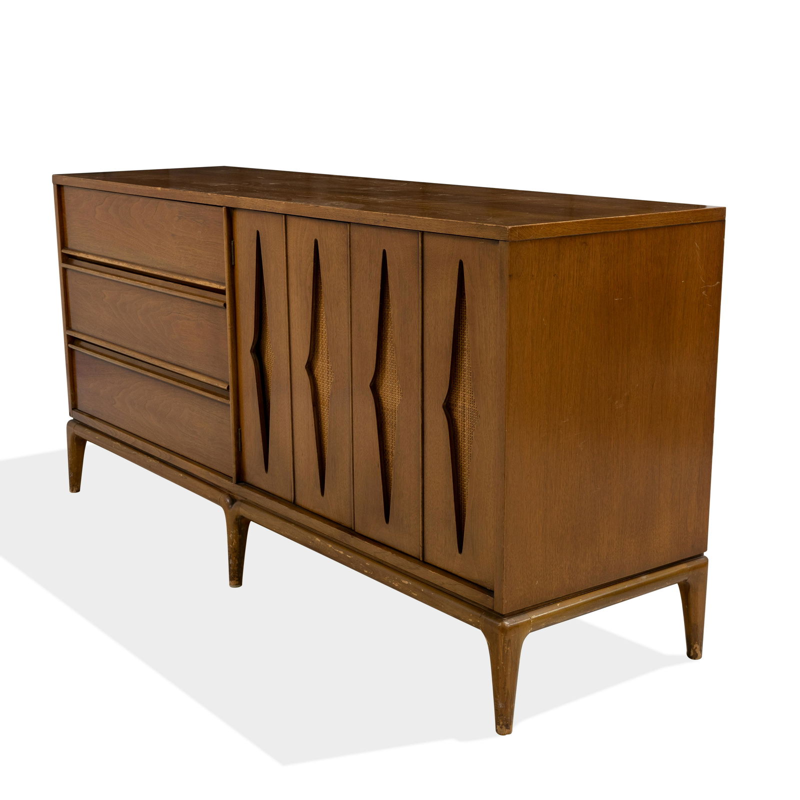 Mid Century Walnut Credenza (1 of 5)