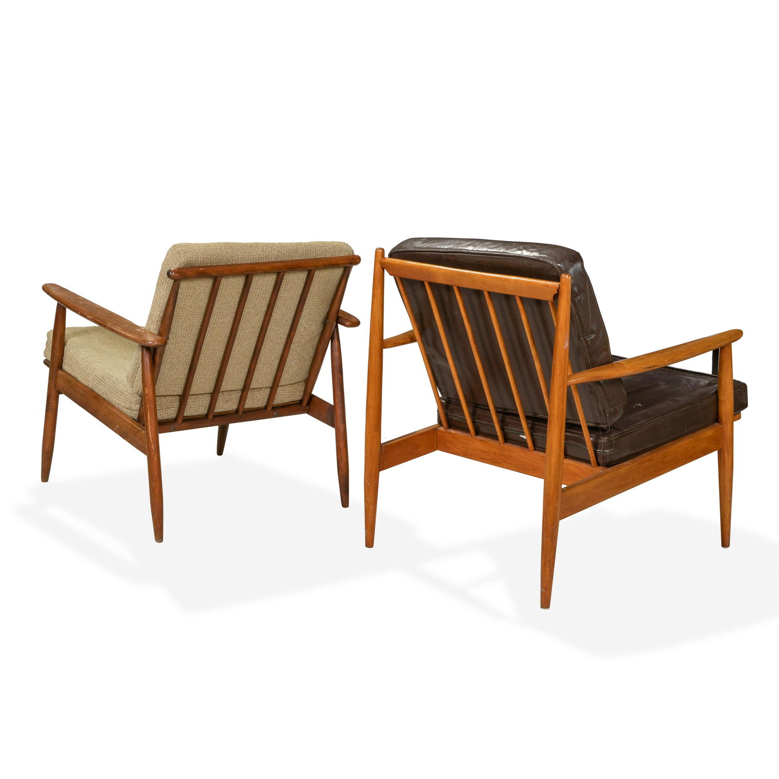 Danish Style Lounge Chairs - Two (1 of 4)