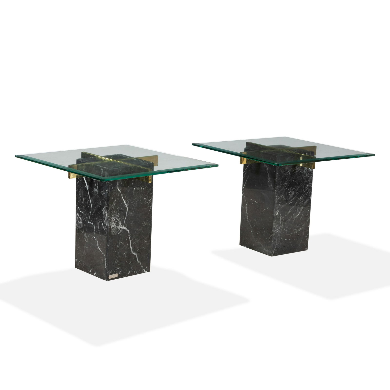 Artedi - Marble and Glass Side Tables - 2 (1 of 3)