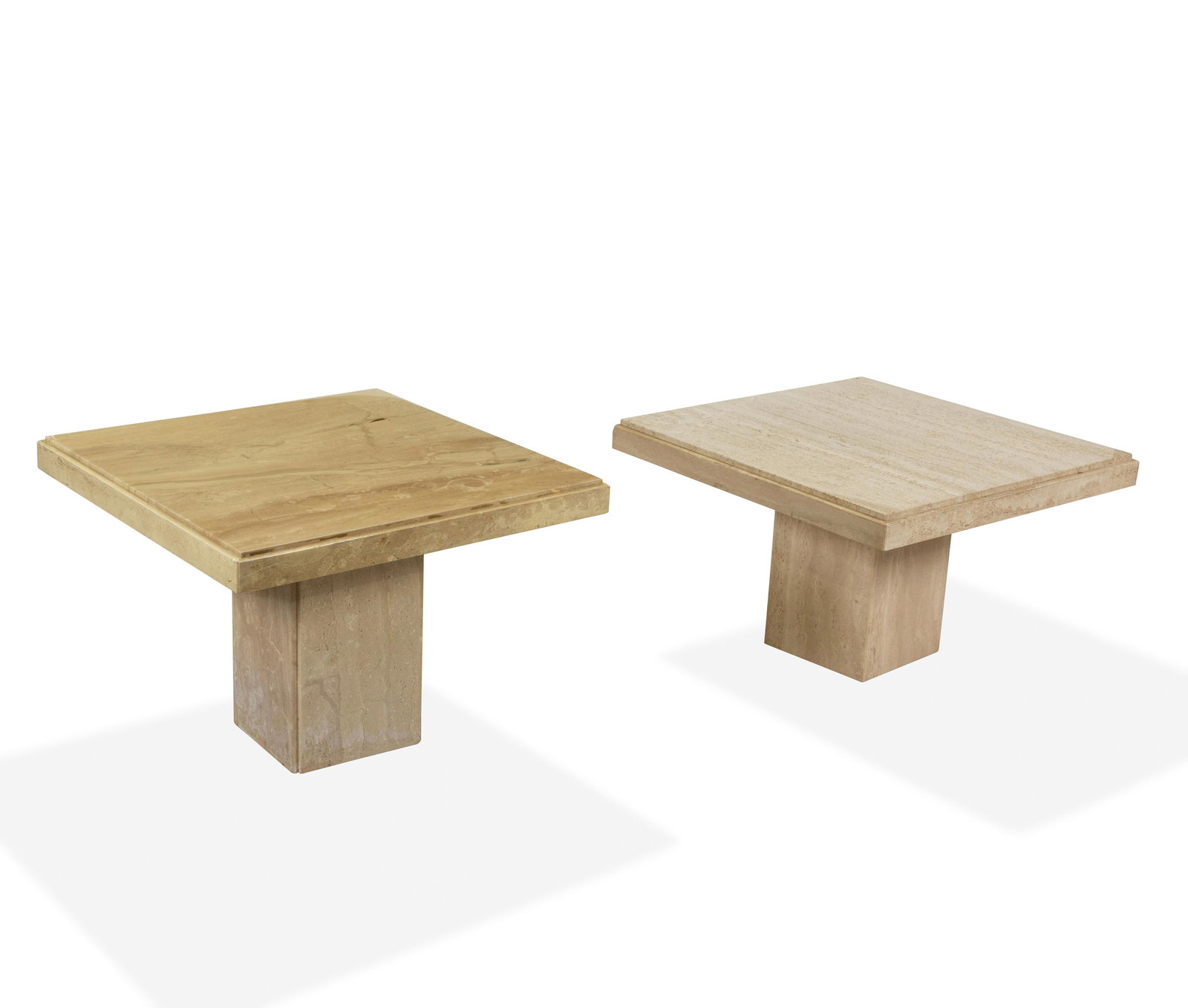 Marble Pedestal Tables (1 of 3)