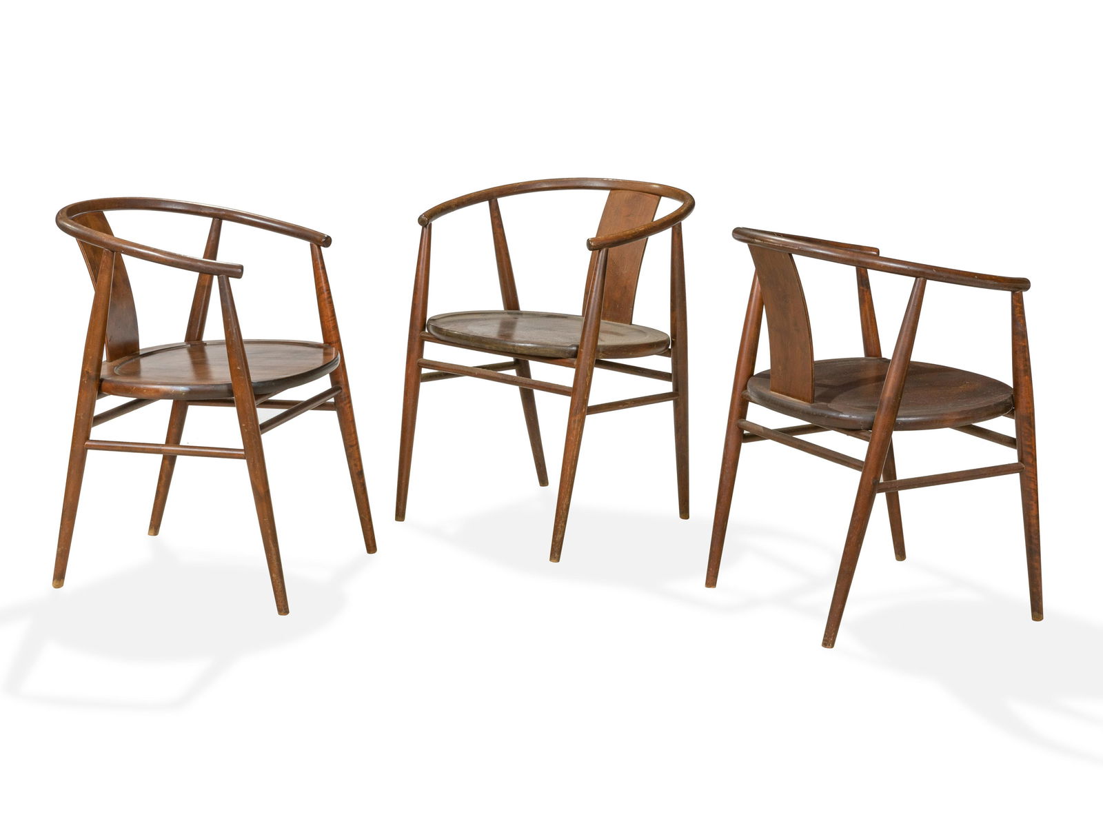 Danish Style Barrel Chairs - 3 (1 of 2)