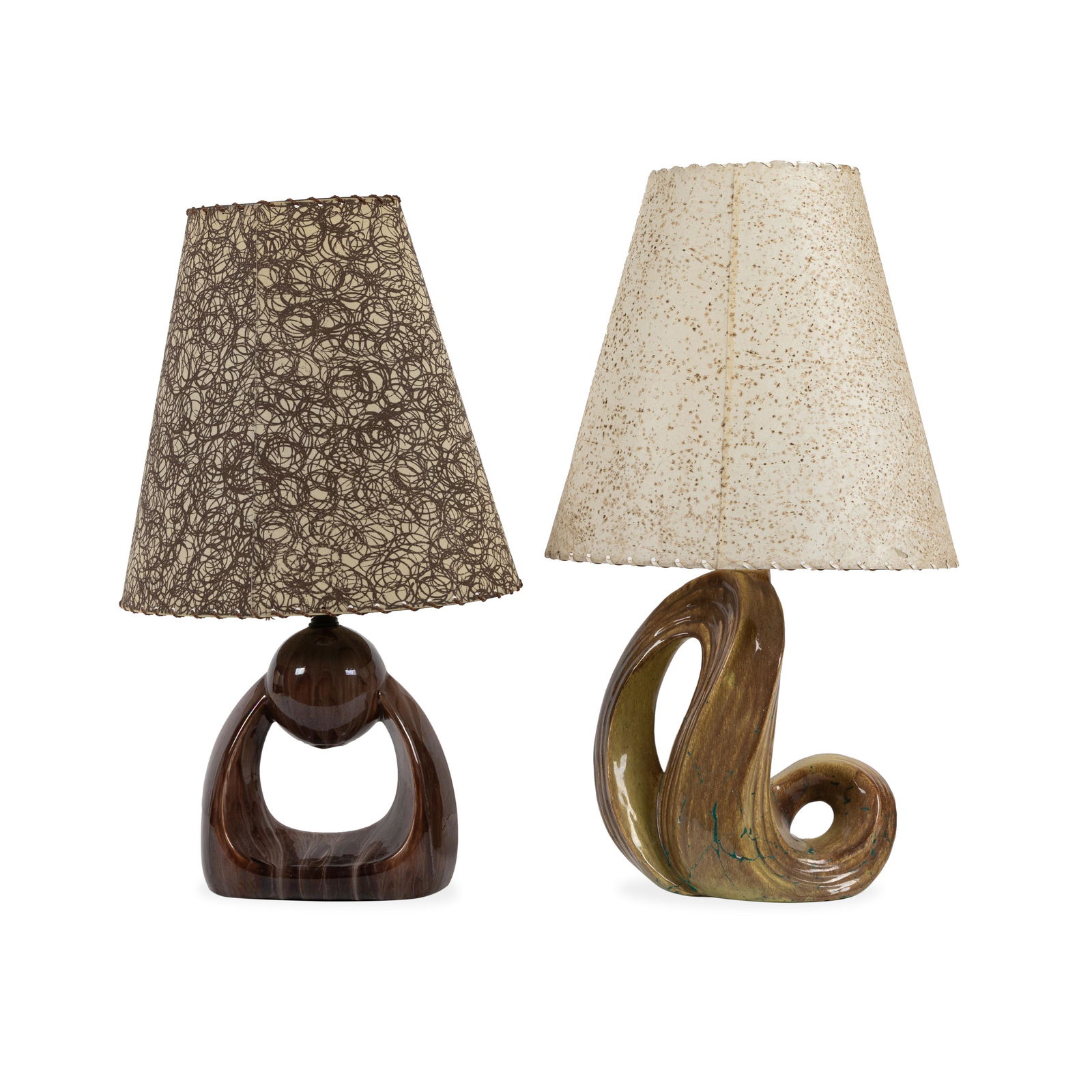 Porcelain Lamps - Two (1 of 2)