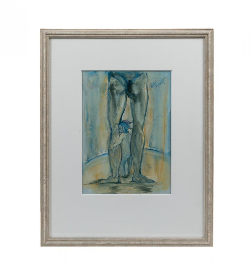 Marvin Levitt - "Little Big" Acrylic (1 of 3)