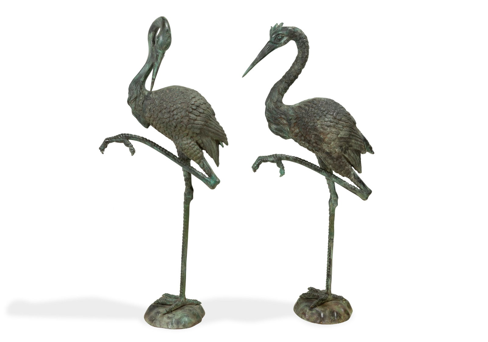 Bronze Cranes (1 of 3)