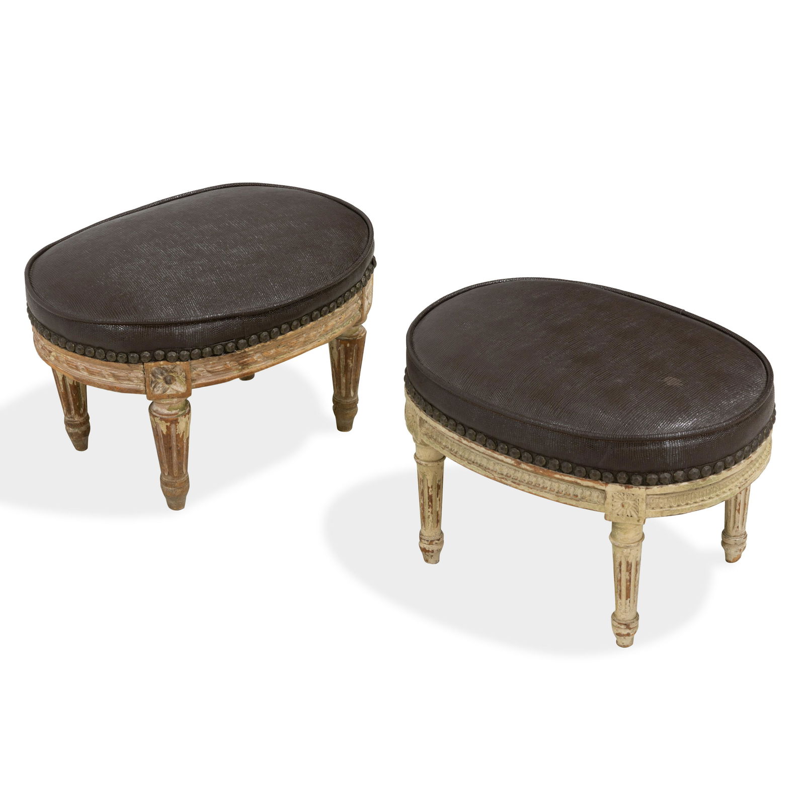 French Footstools - Pair (1 of 2)