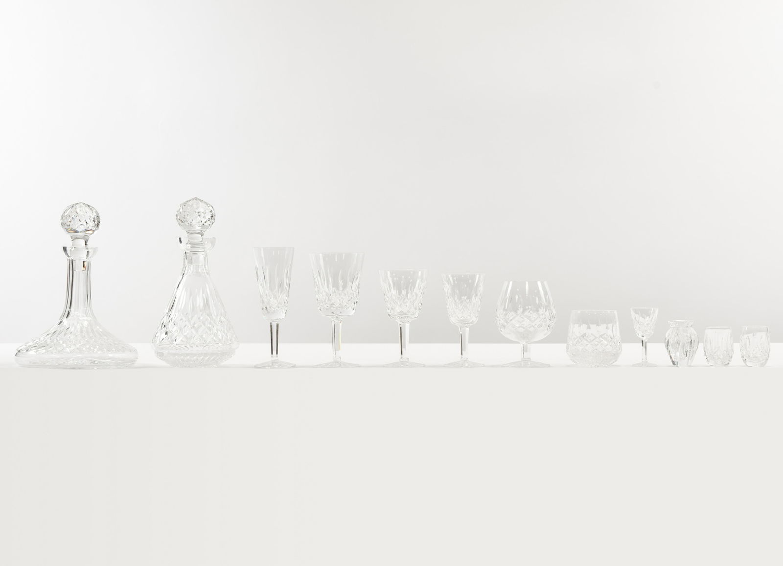 Waterford - Lismore Crystal Stemware - 77 Pieces (1 of 3)