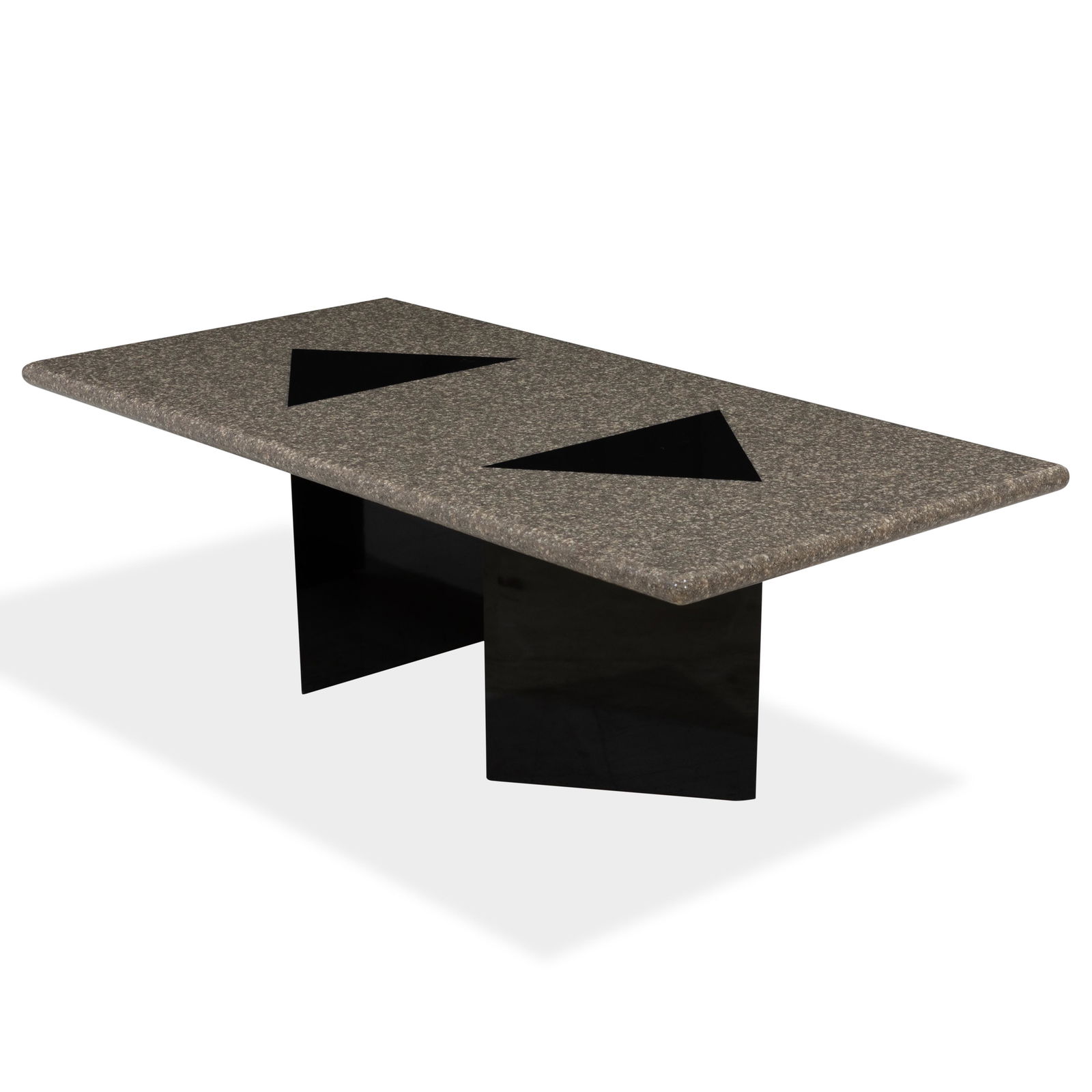 Mid Century Faux Marble Coffee Table (1 of 2)