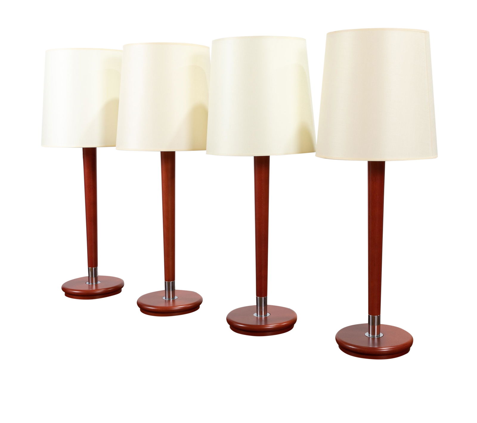 Cherry Wood Tables Lamps - 4 (1 of 2)