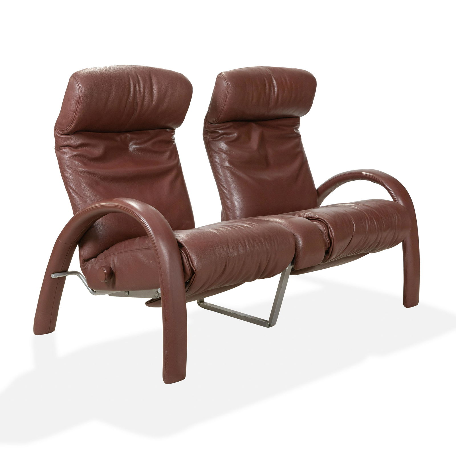 Leather Double Recliner (1 of 3)