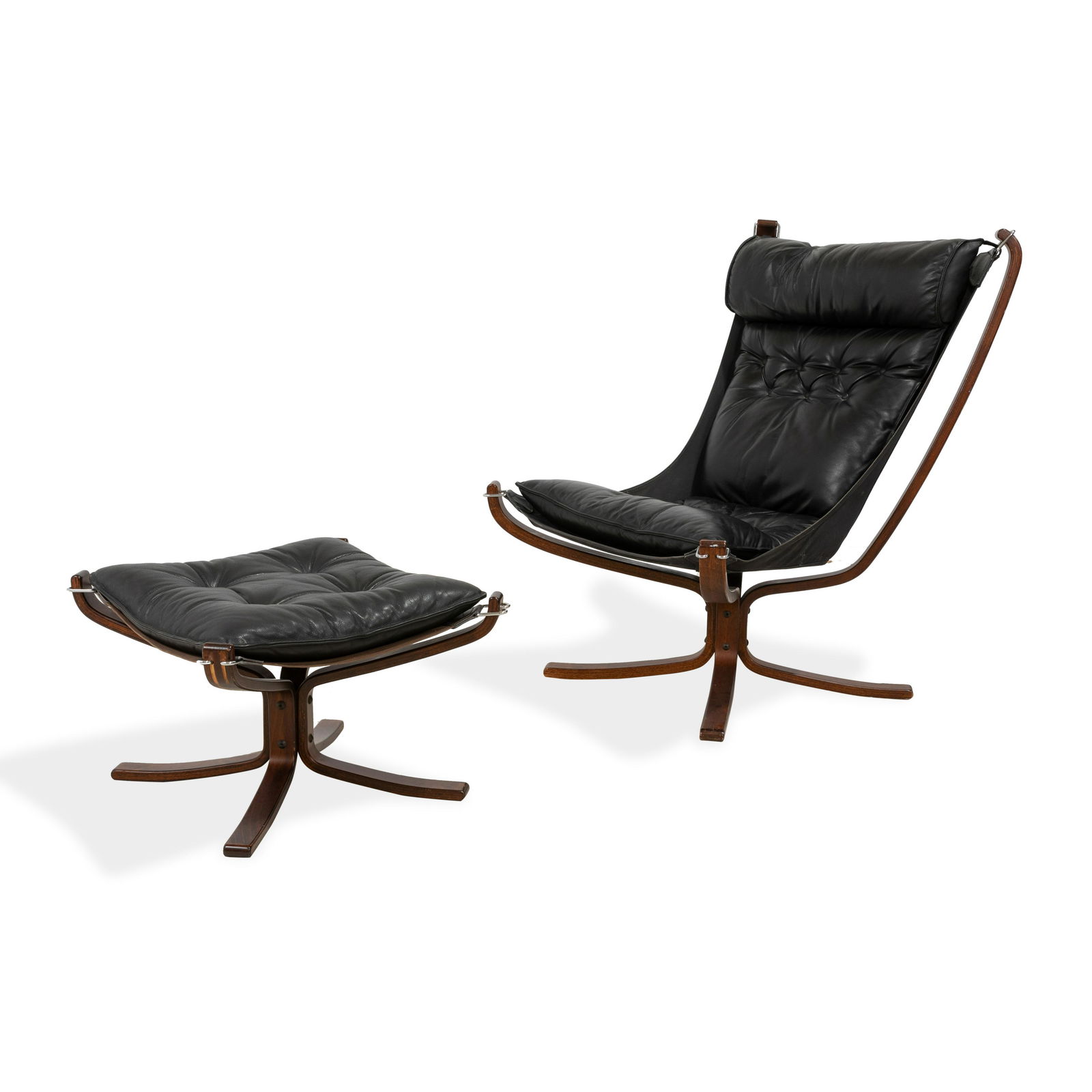Sigurd Russell -  Falcon Chair and Ottoman (1 of 5)
