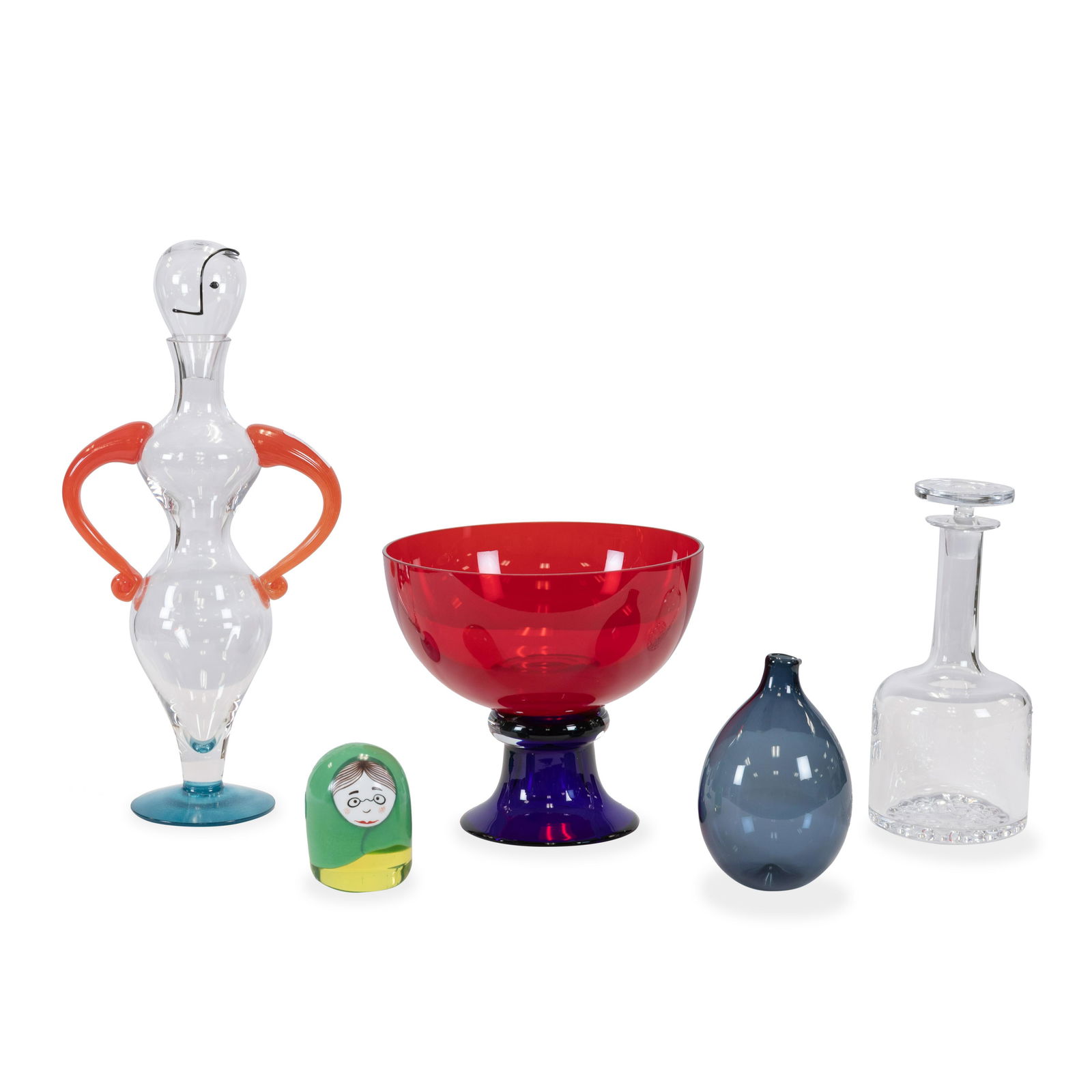 Paperweight, Decanter, Art Glass and Bowl - 5 (1 of 5)