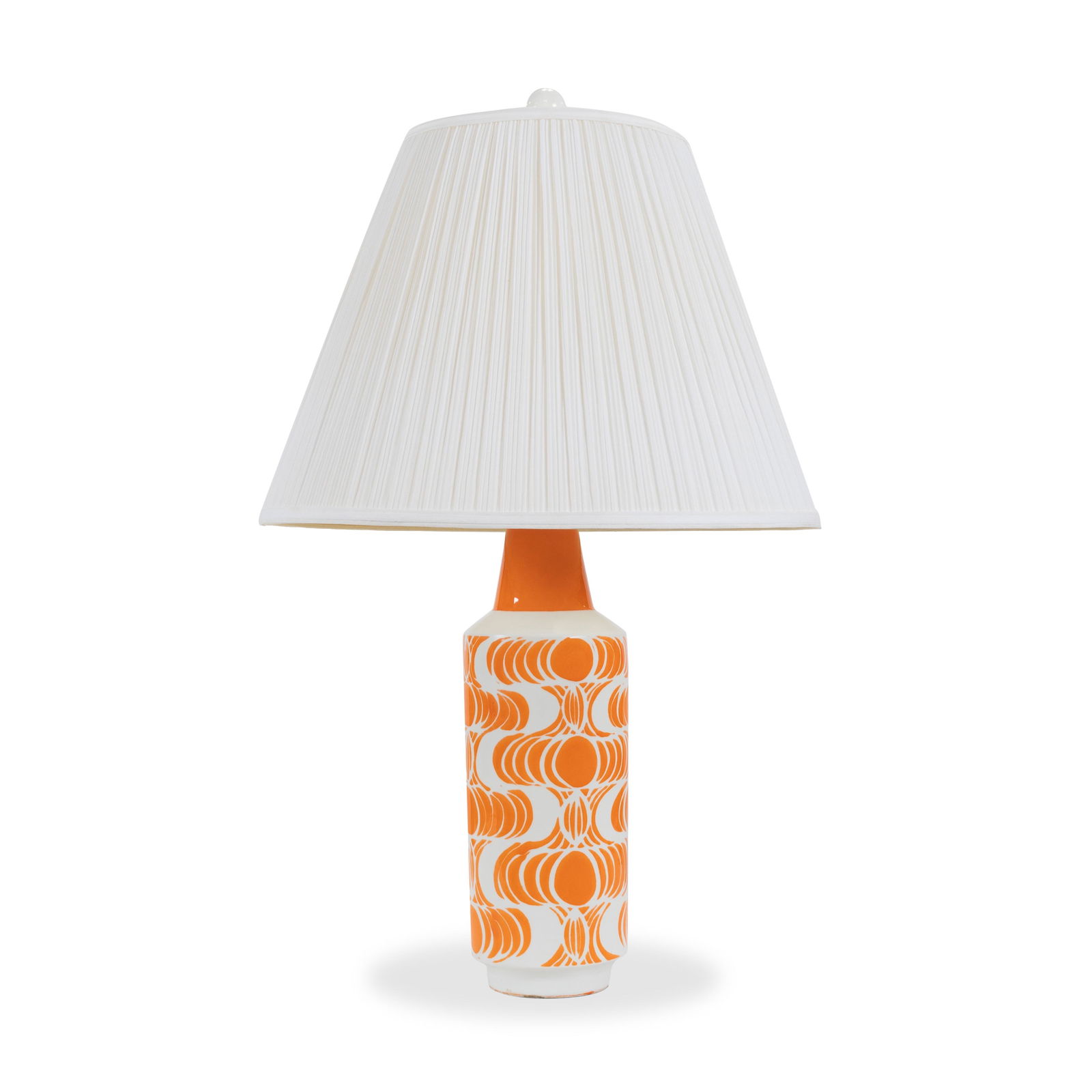 Raymor Glazed Pottery Lamp (1 of 4)