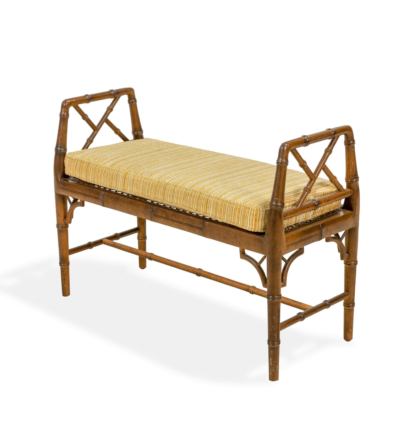 Faux Bamboo Bench (1 of 3)