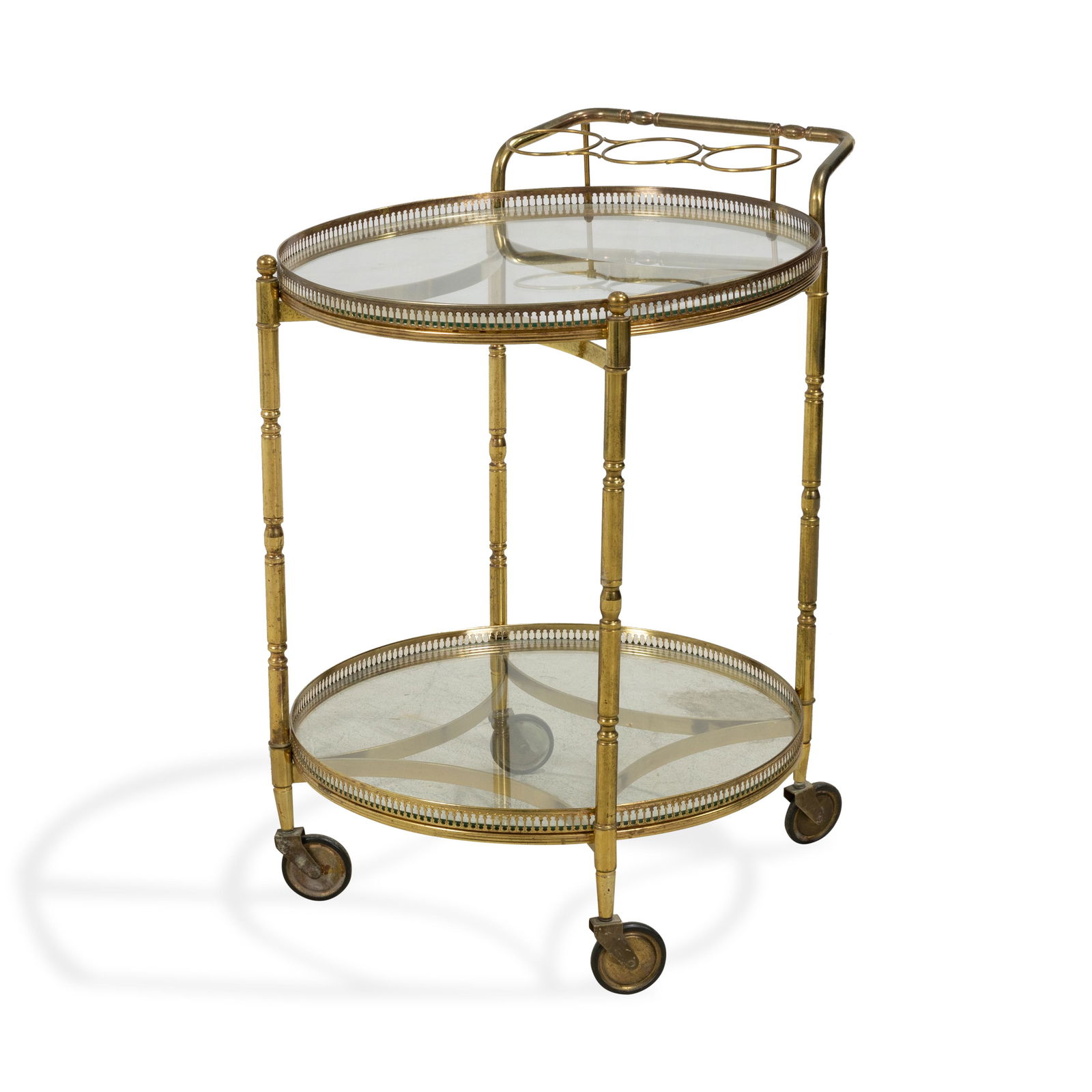 Brass Tea Cart (1 of 3)