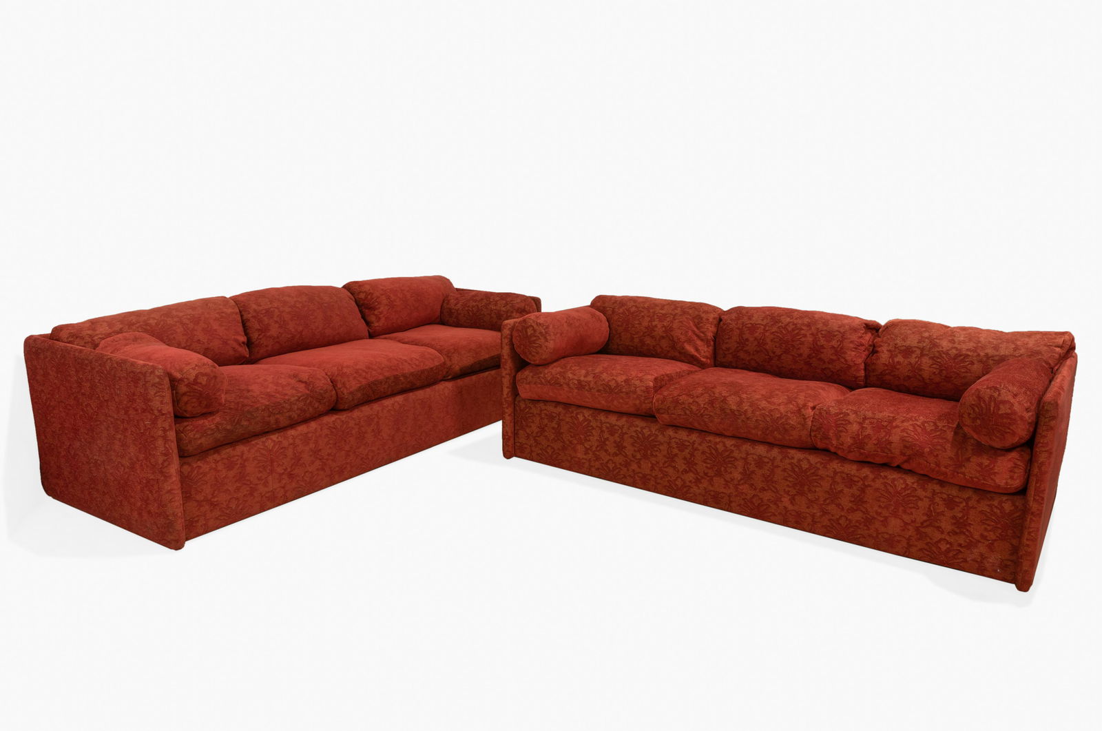Milo Baughman Box Sofas - Pair (1 of 4)