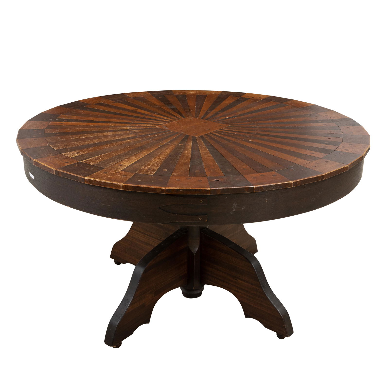 Pine Pedestal Table (1 of 4)