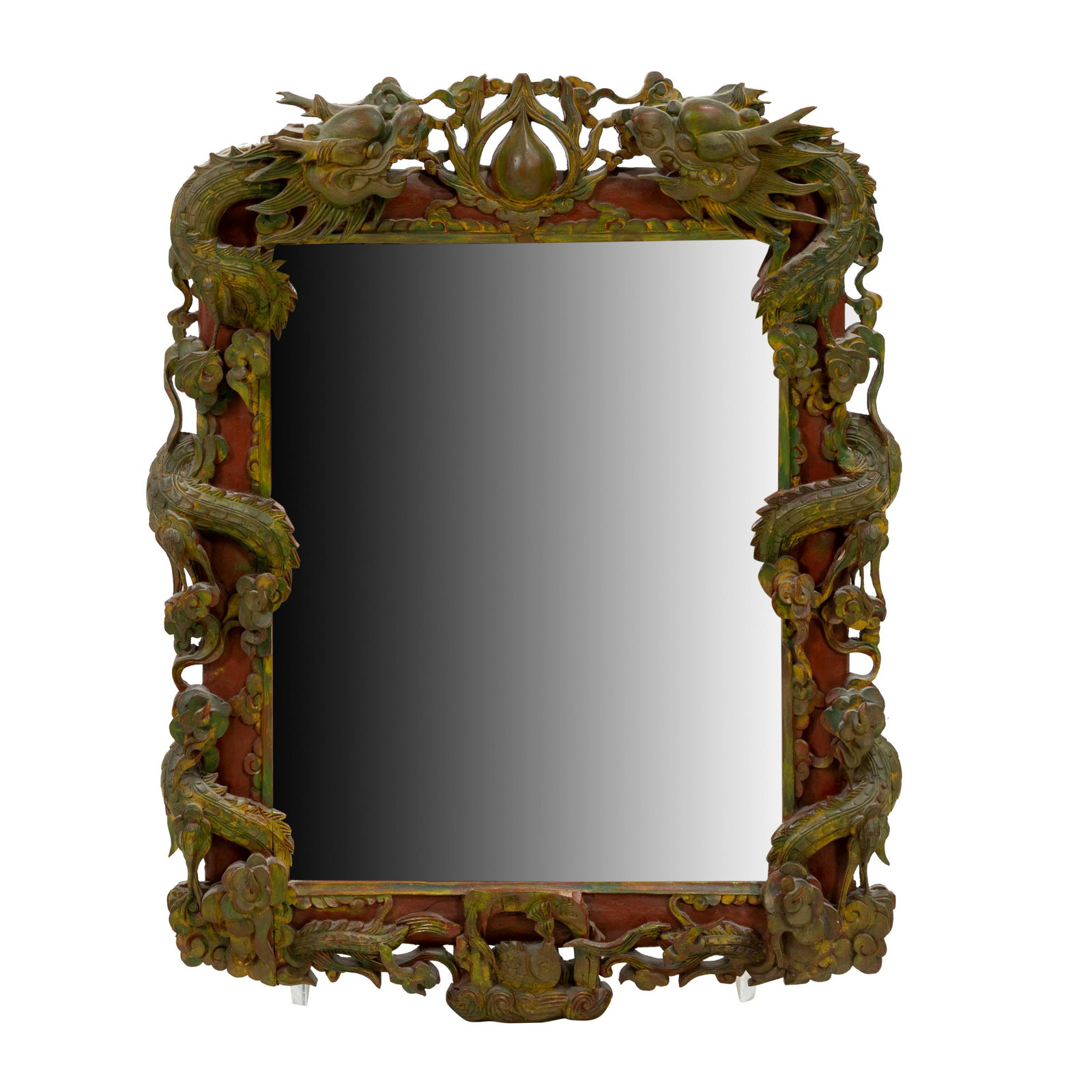 Carved Chinese Mirror (1 of 2)