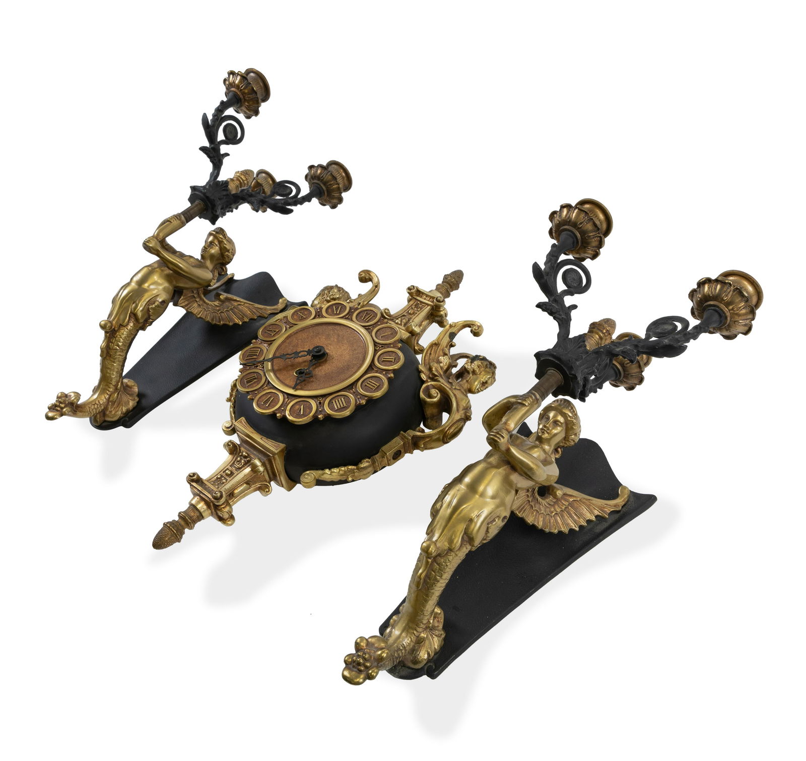 Bronze Clock Set (1 of 6)