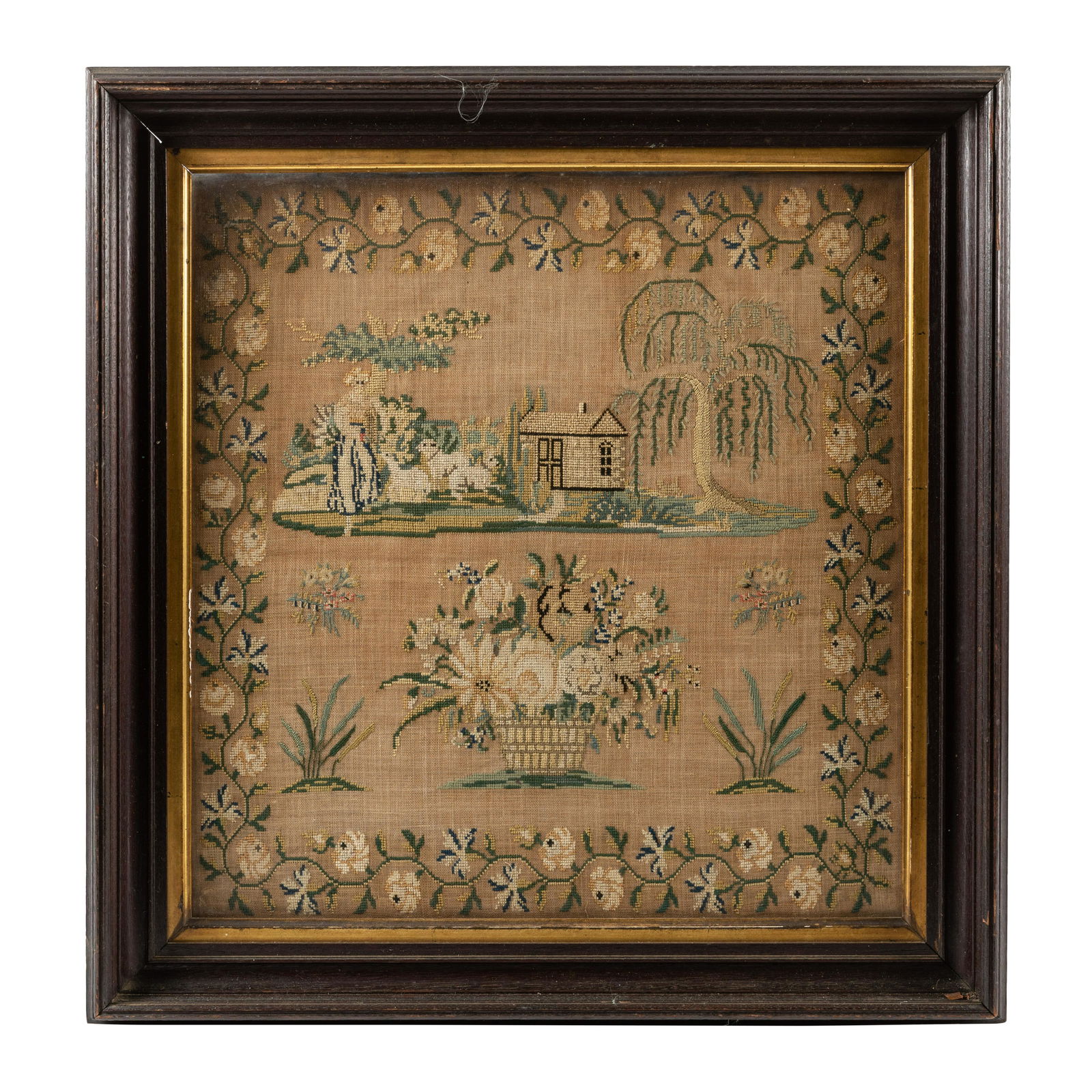 Antique  Scenic Sampler (1 of 4)