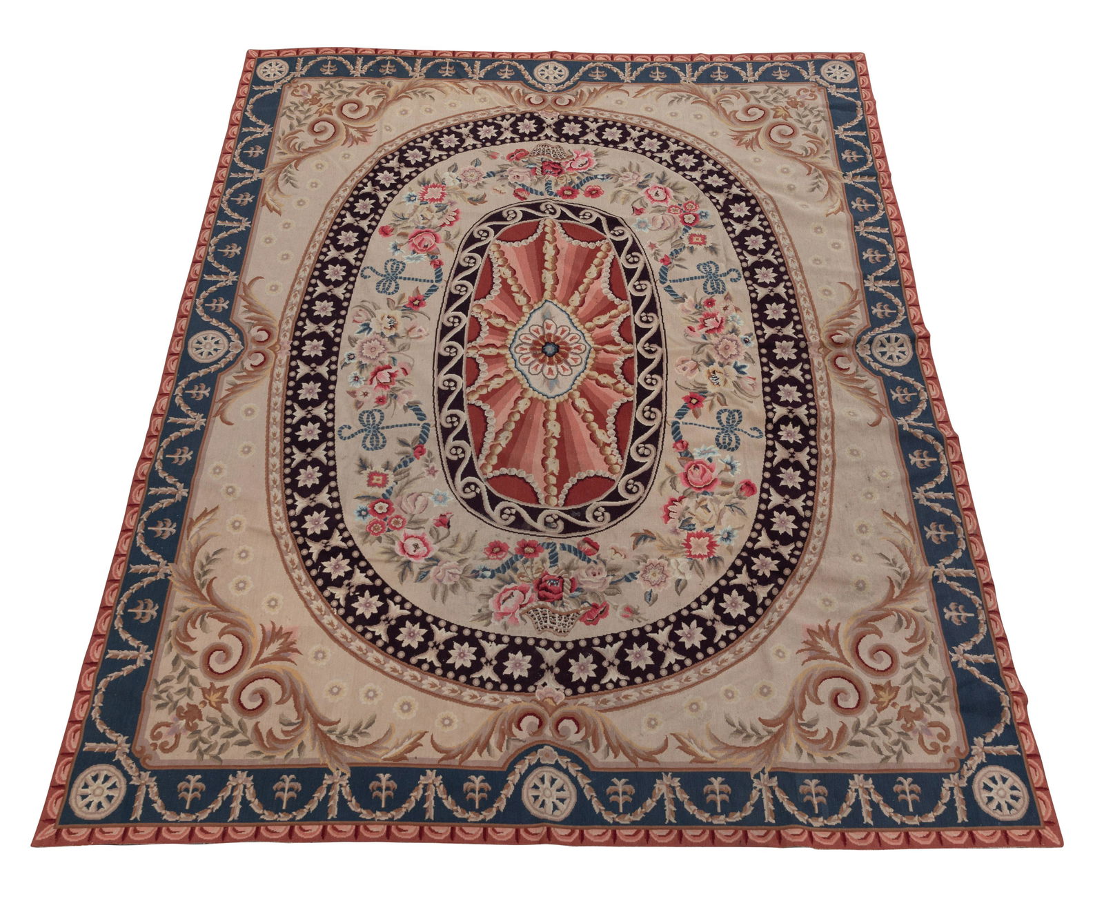 Large Antique Needlepoint Rug (1 of 5)