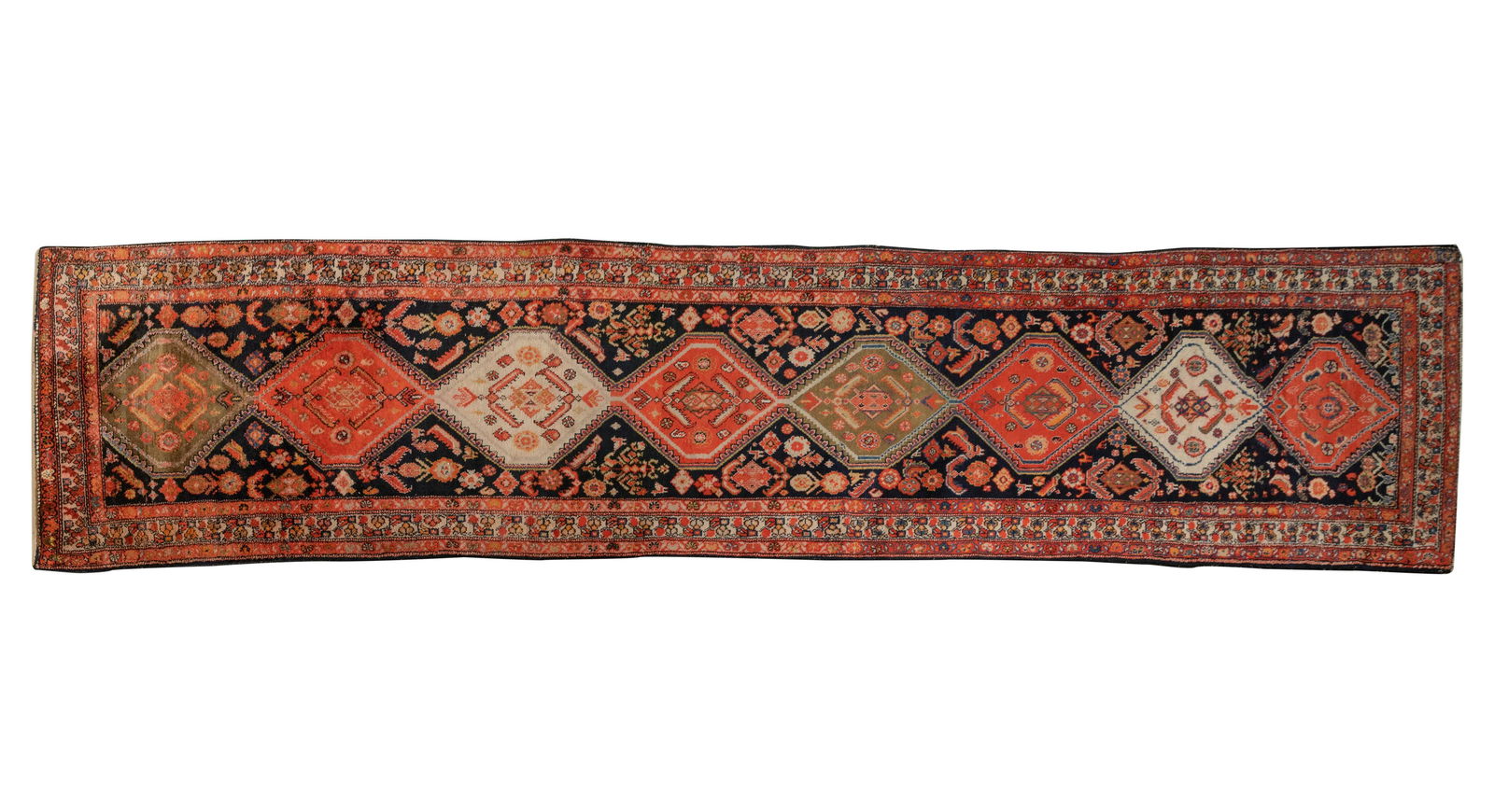 4.5' x 16' Persian Oriental Runner (1 of 4)