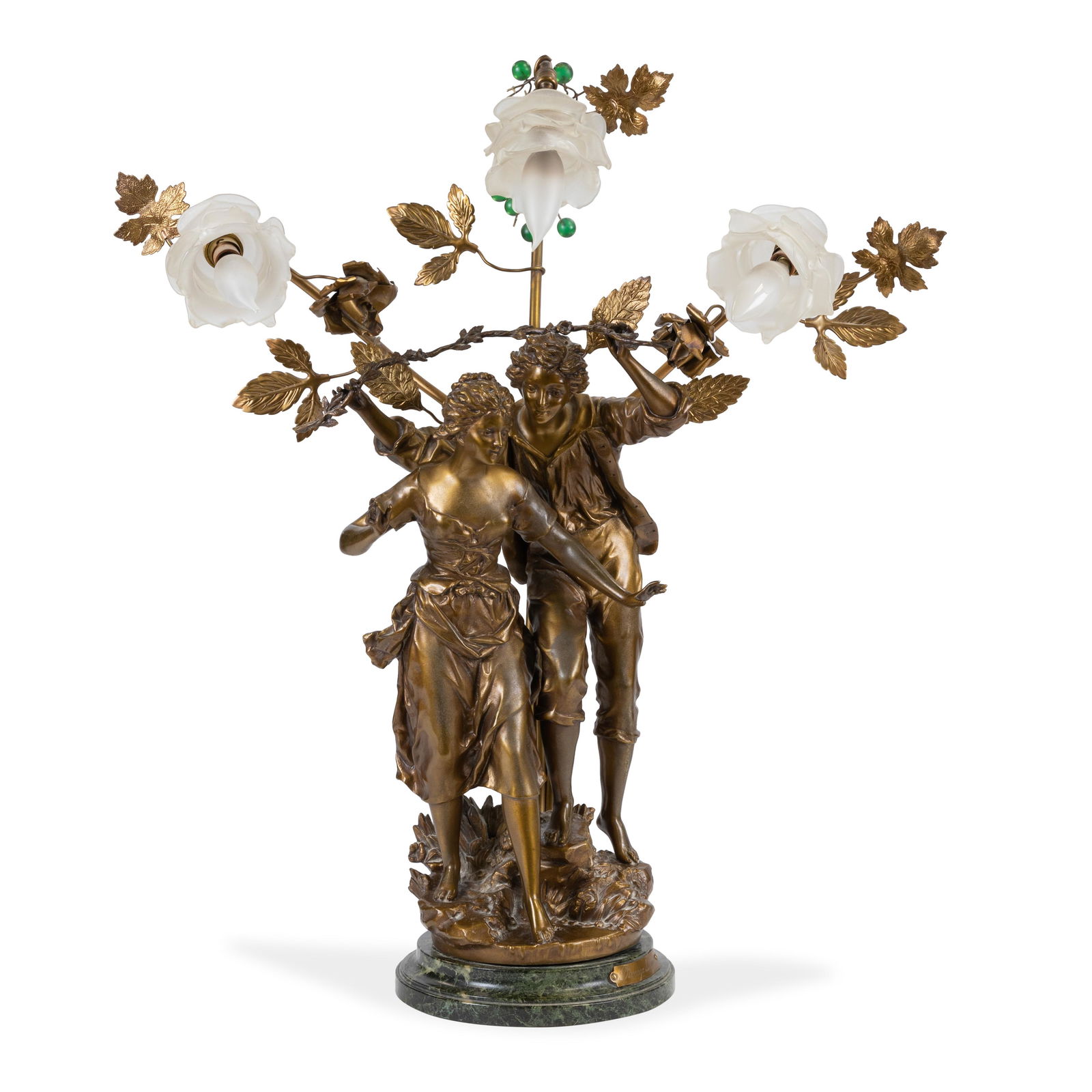 Fugural Lamp "Passage du gue" - Signed (1 of 5)