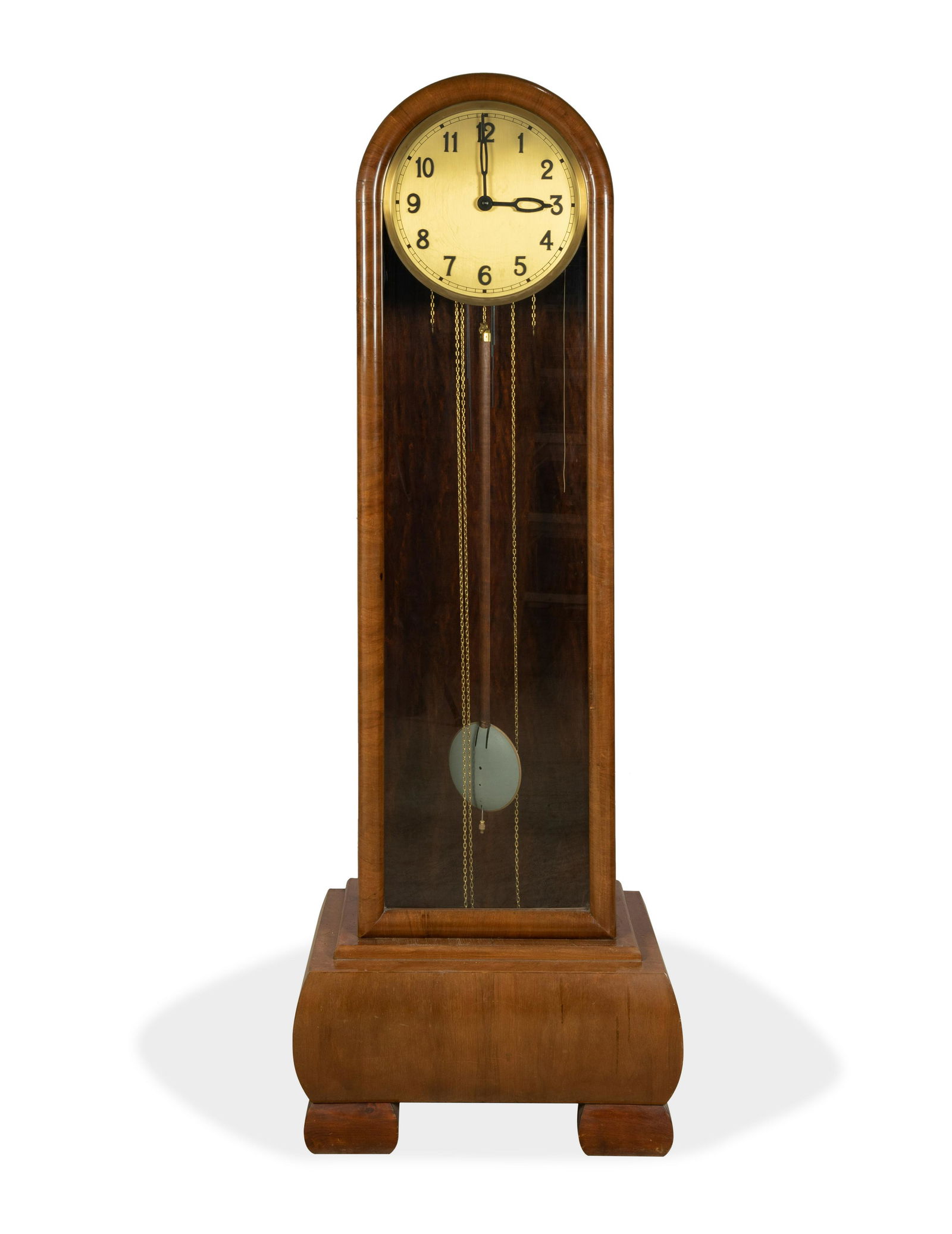 German Biedermeier Style Grandfather Clock (1 of 4)