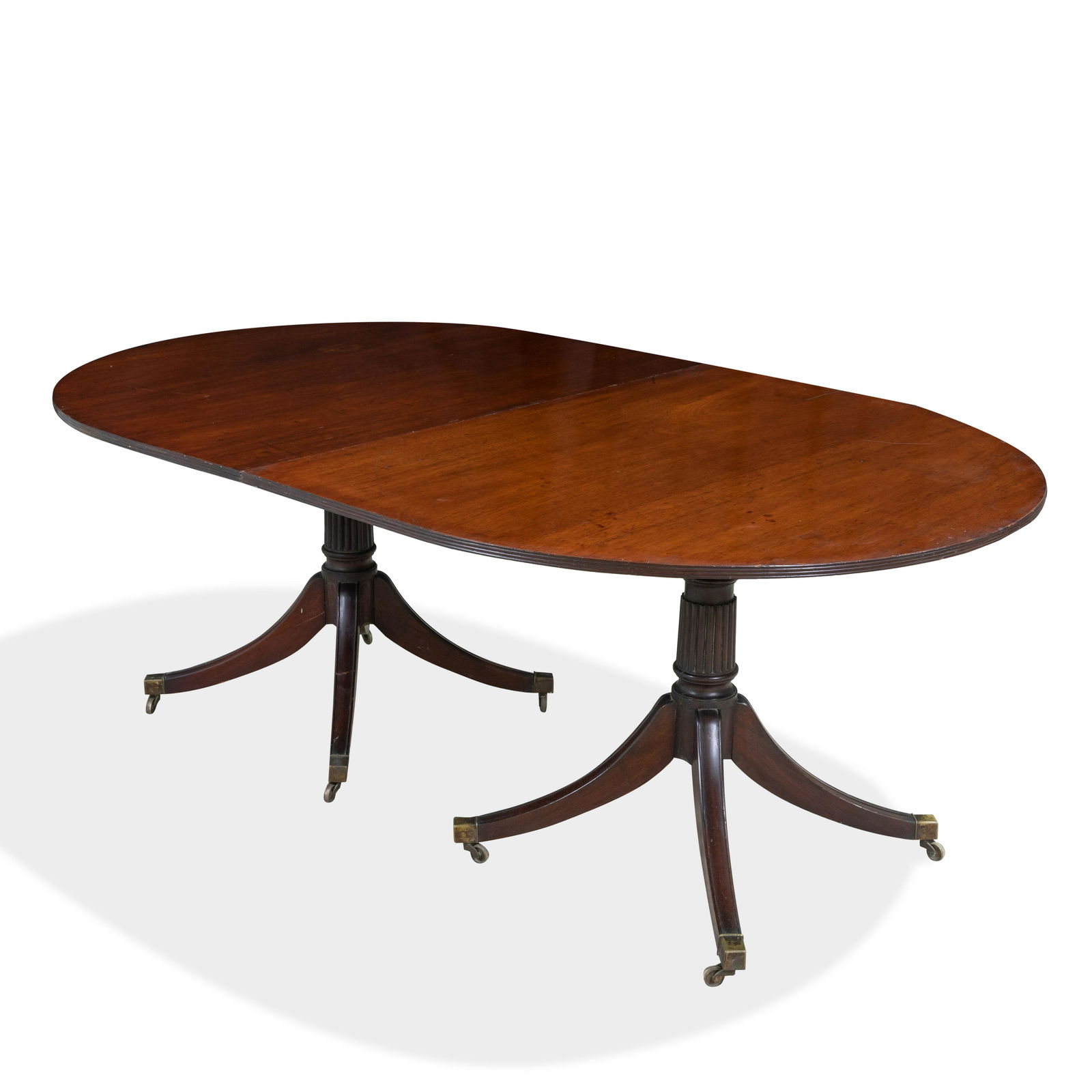 19th c. Mahogany Georgian Dining Table (1 of 4)