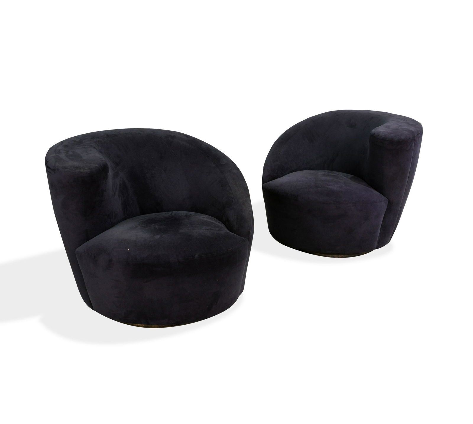 Vladimir Kagan Style - Nautilus Swivel Chairs (1 of 4)