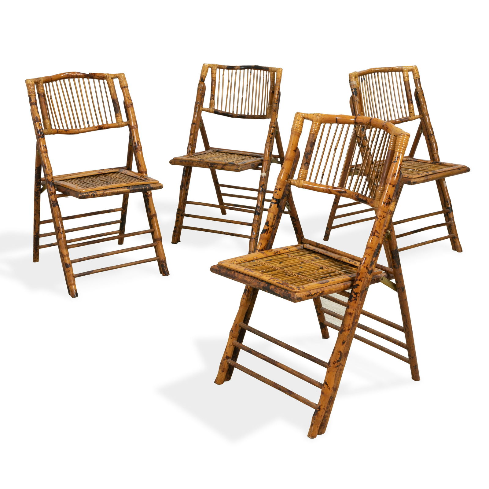 Bamboo Folding Chairs - 4 (1 of 4)