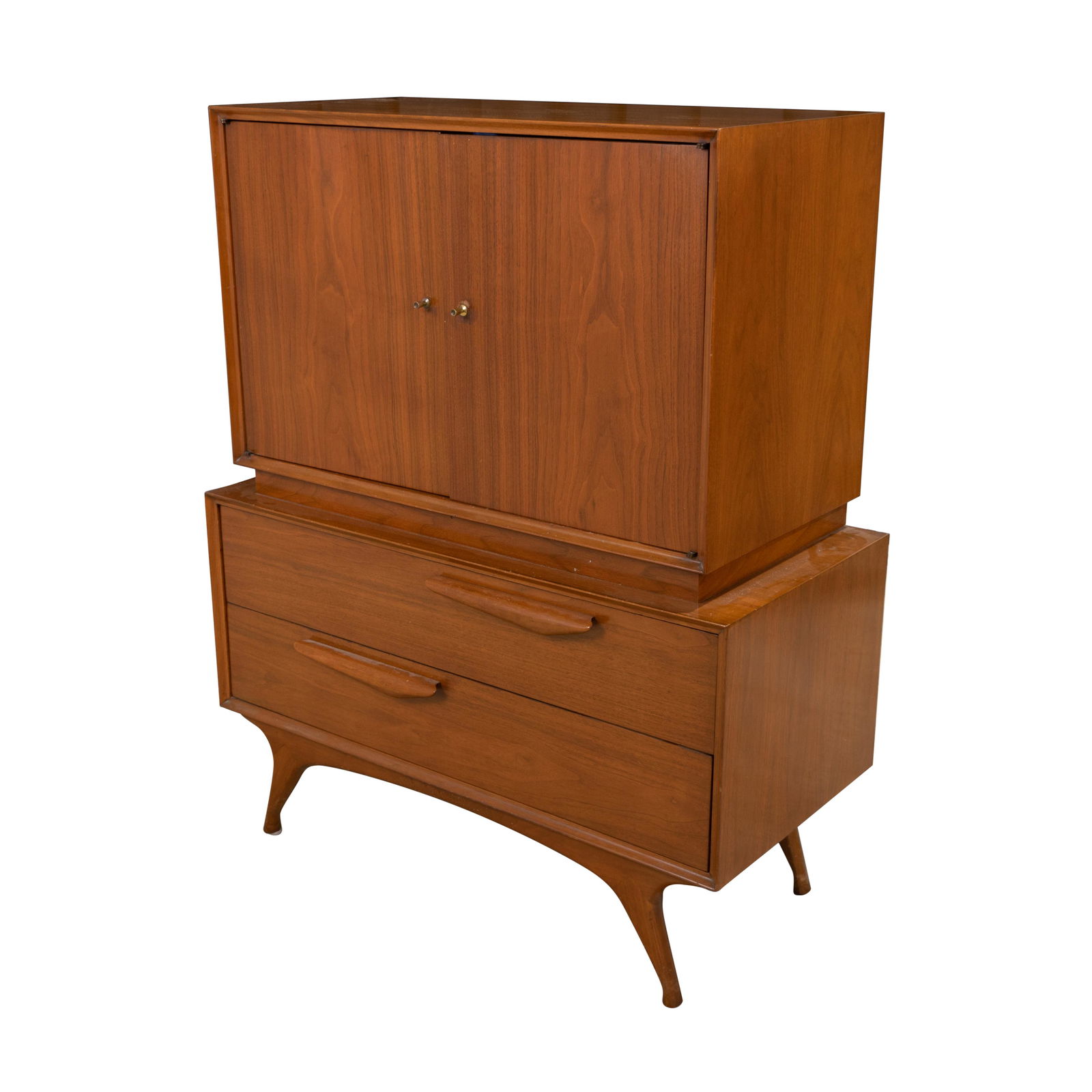 Walnut High Chest (1 of 4)