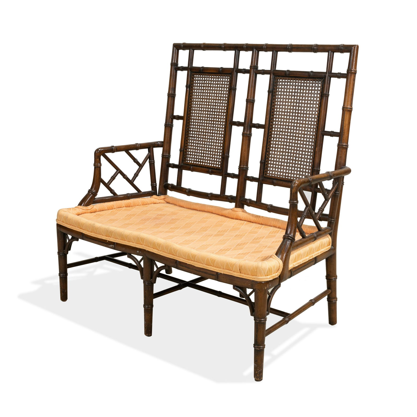 Faux Bamboo Settee (1 of 3)
