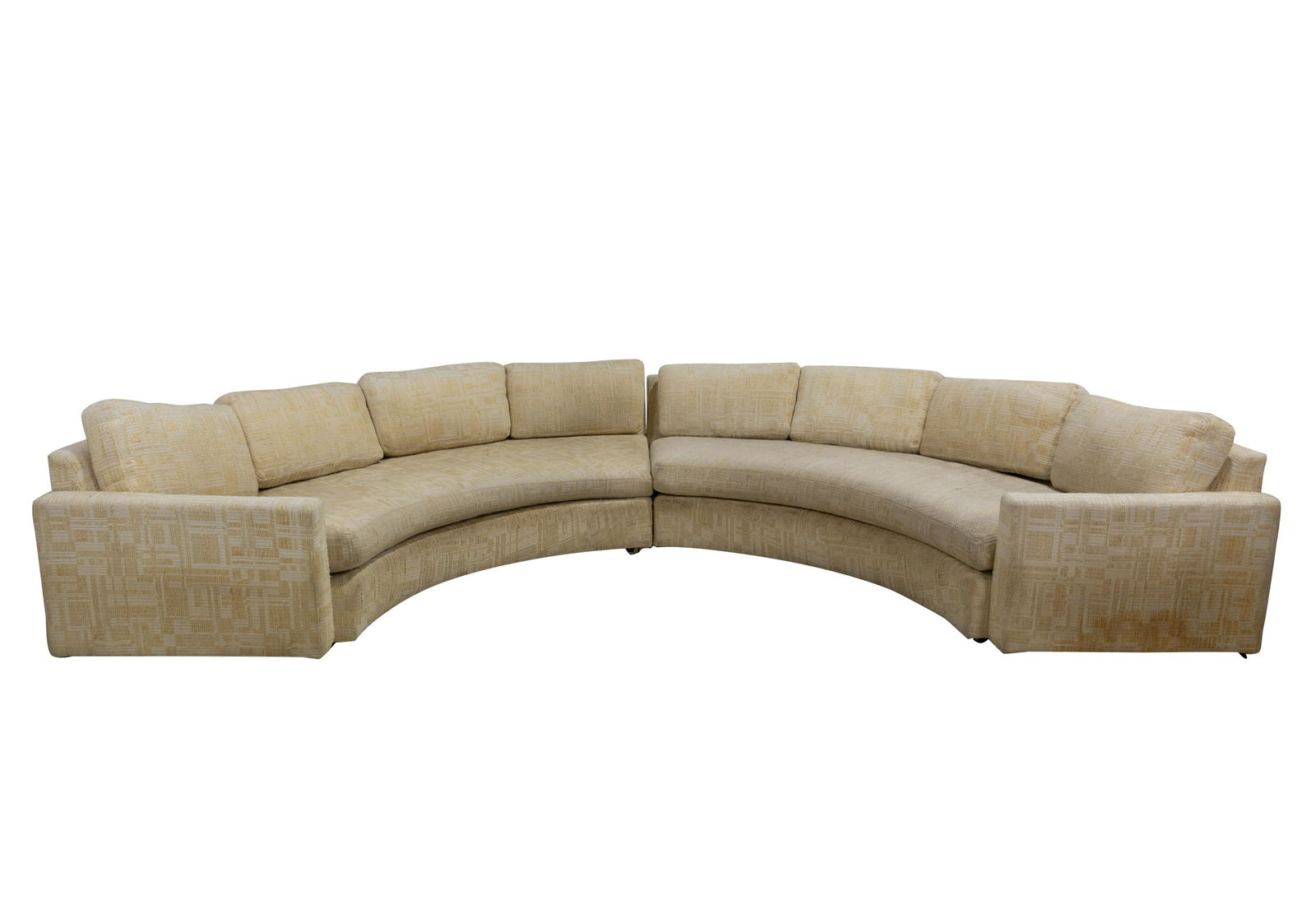 Milo Baughman - Semi Circle Sofa (1 of 3)