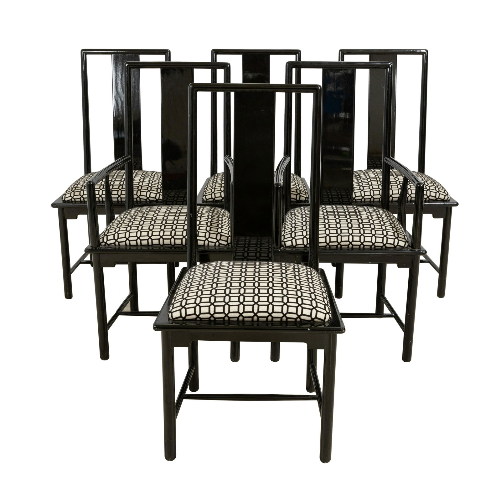 Chinese Modern Dining Chairs - 6 (1 of 4)