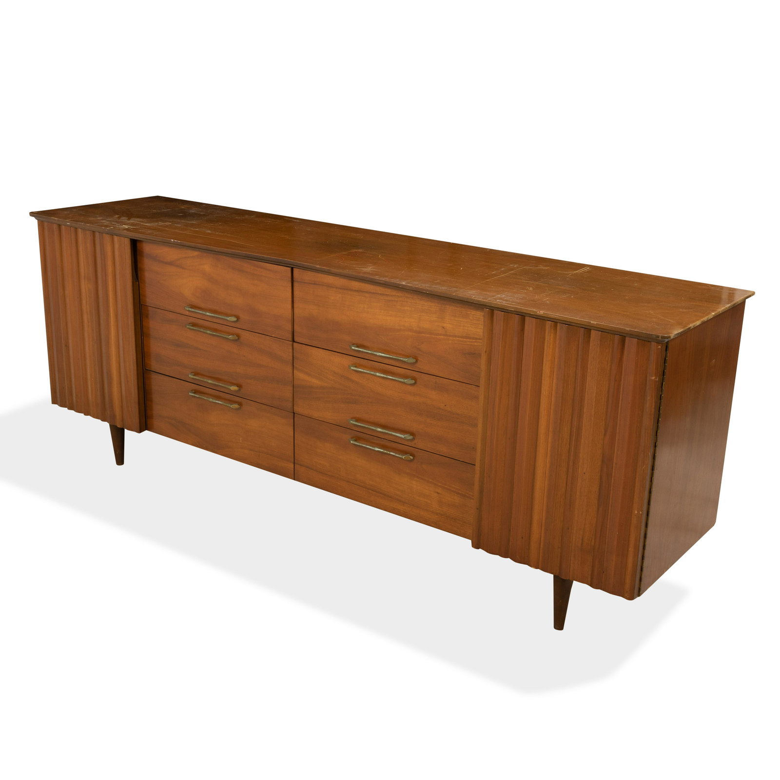 Mid Century Walnut Credenza/Chest (1 of 6)