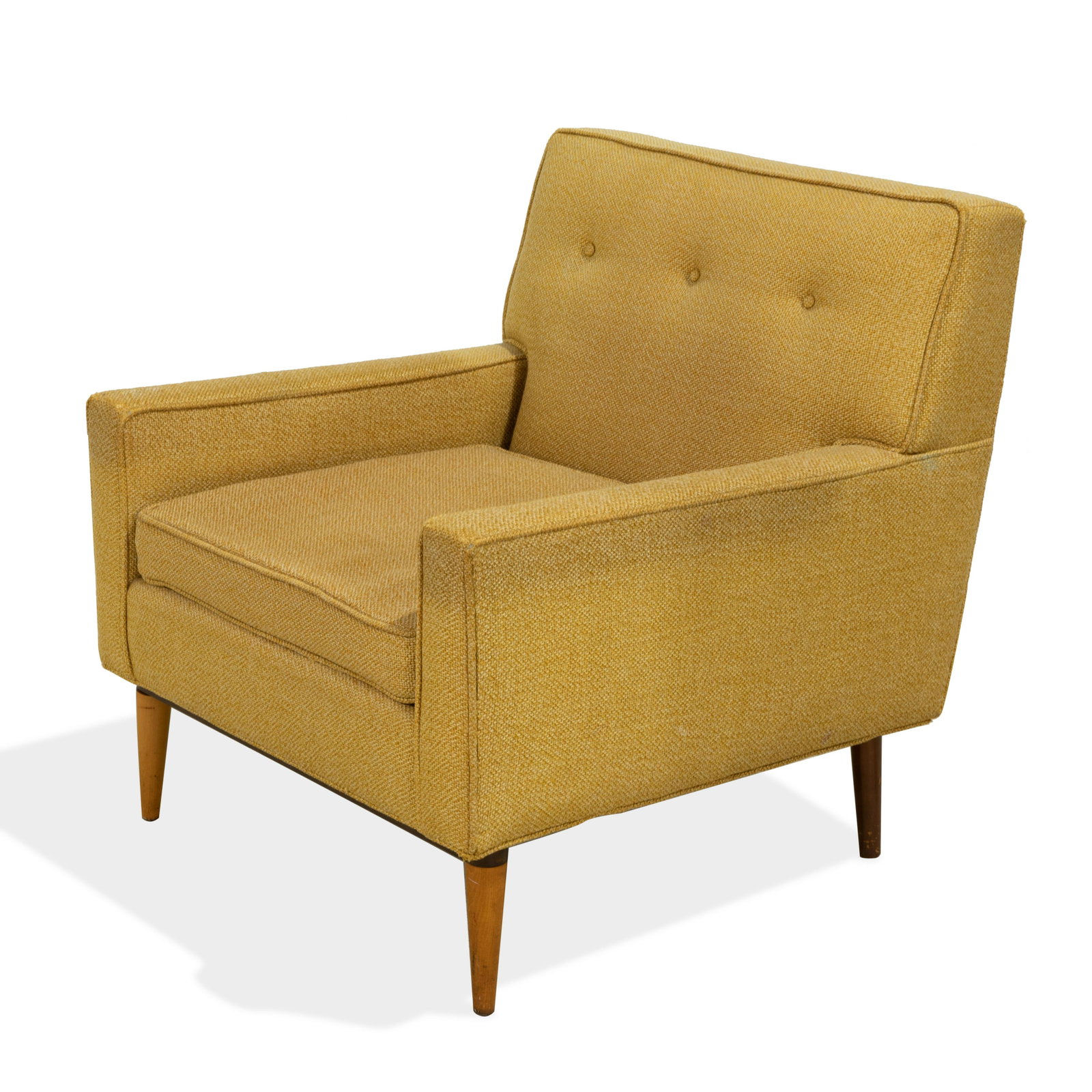 Paul McCobb Style Club Chair: Description - Paul Mccobb style club chair. Dimensions - 31" x 29" x 31'