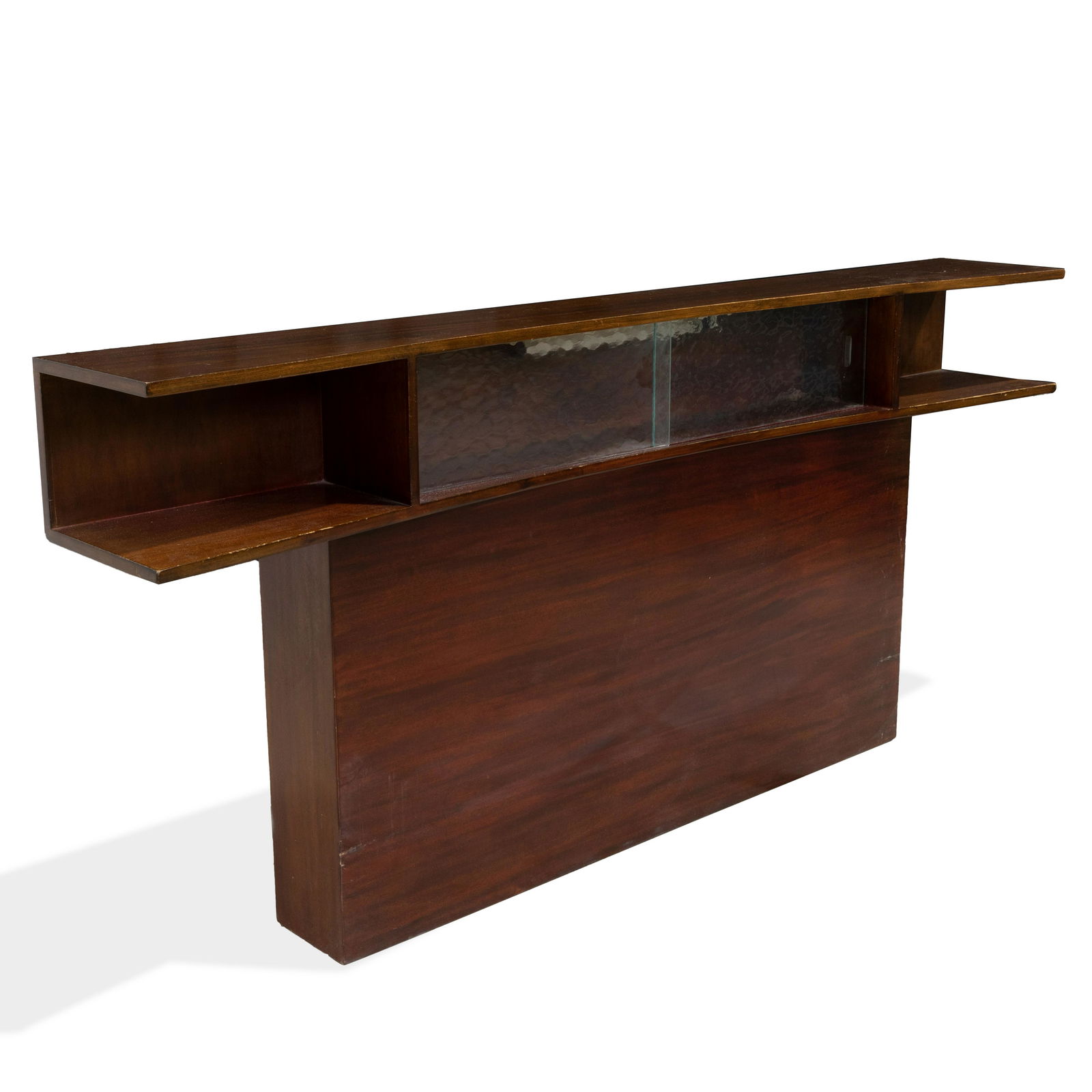 Mahogany Convex Headboard: Description - Mahogany Convex Headboard. Dimensions - 37" x 80" x 12"