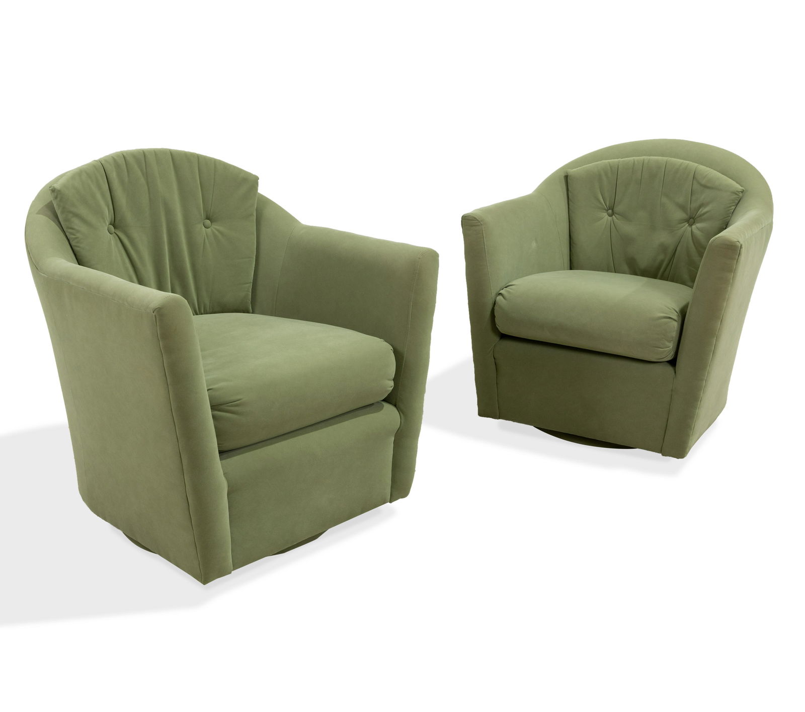 Swivel Lounge Chairs - Pair (1 of 3)