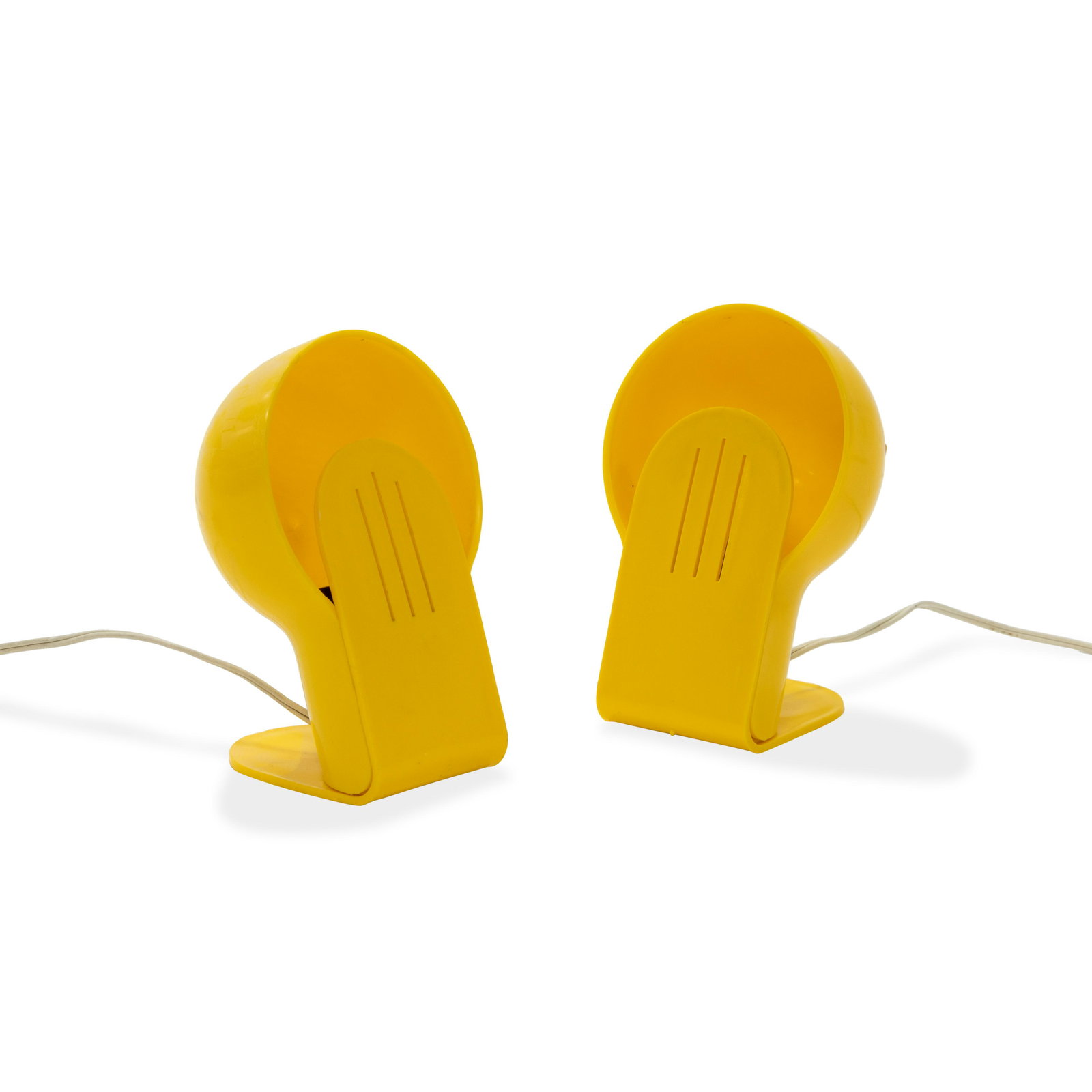 Ambrogio Pozzi - Guzzini - Panda Lamps - Pair: Description - Pair of panda lamps by Ambrogio Pozzi for Guzzini. Dimensions - 8" x 5" x 4.5"