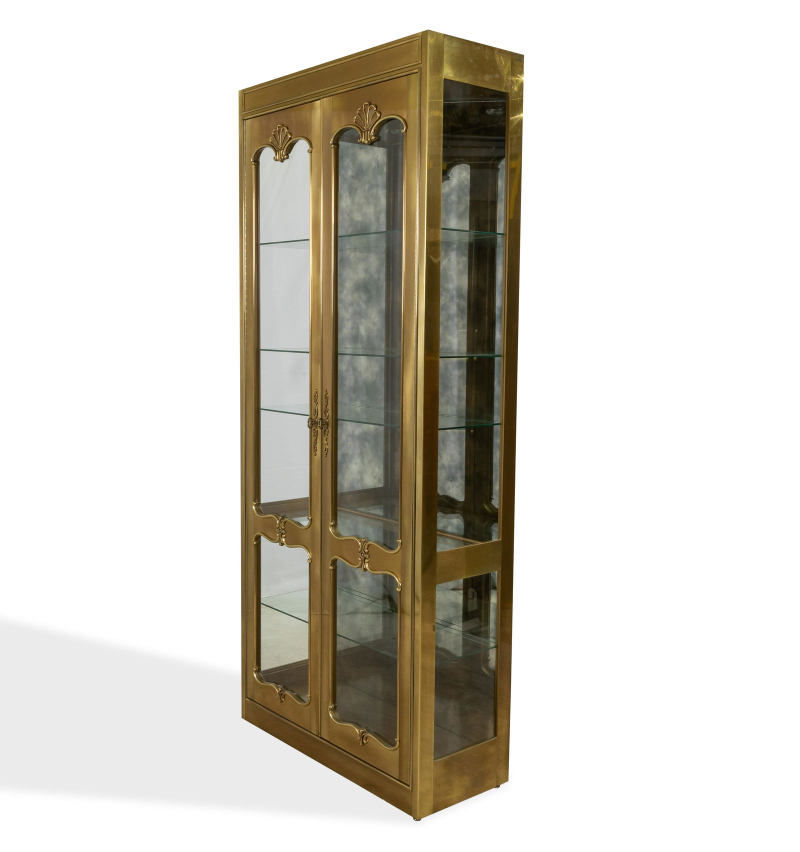 Mastercraft - Brass Curio Cabinet (1 of 5)
