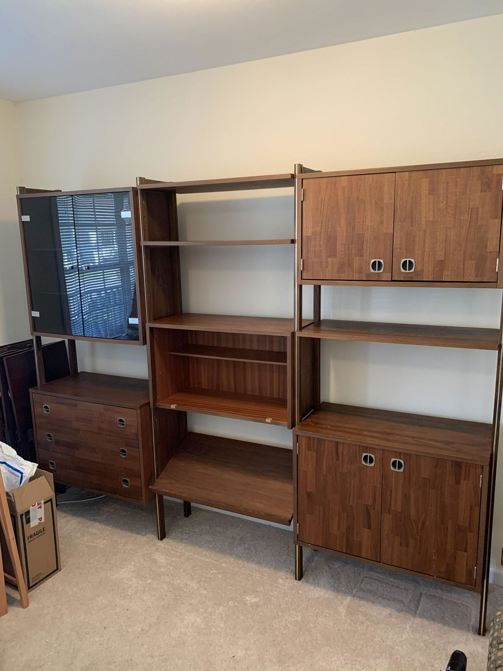 Yugoslavian 3 Section Wall Unit (1 of 1)