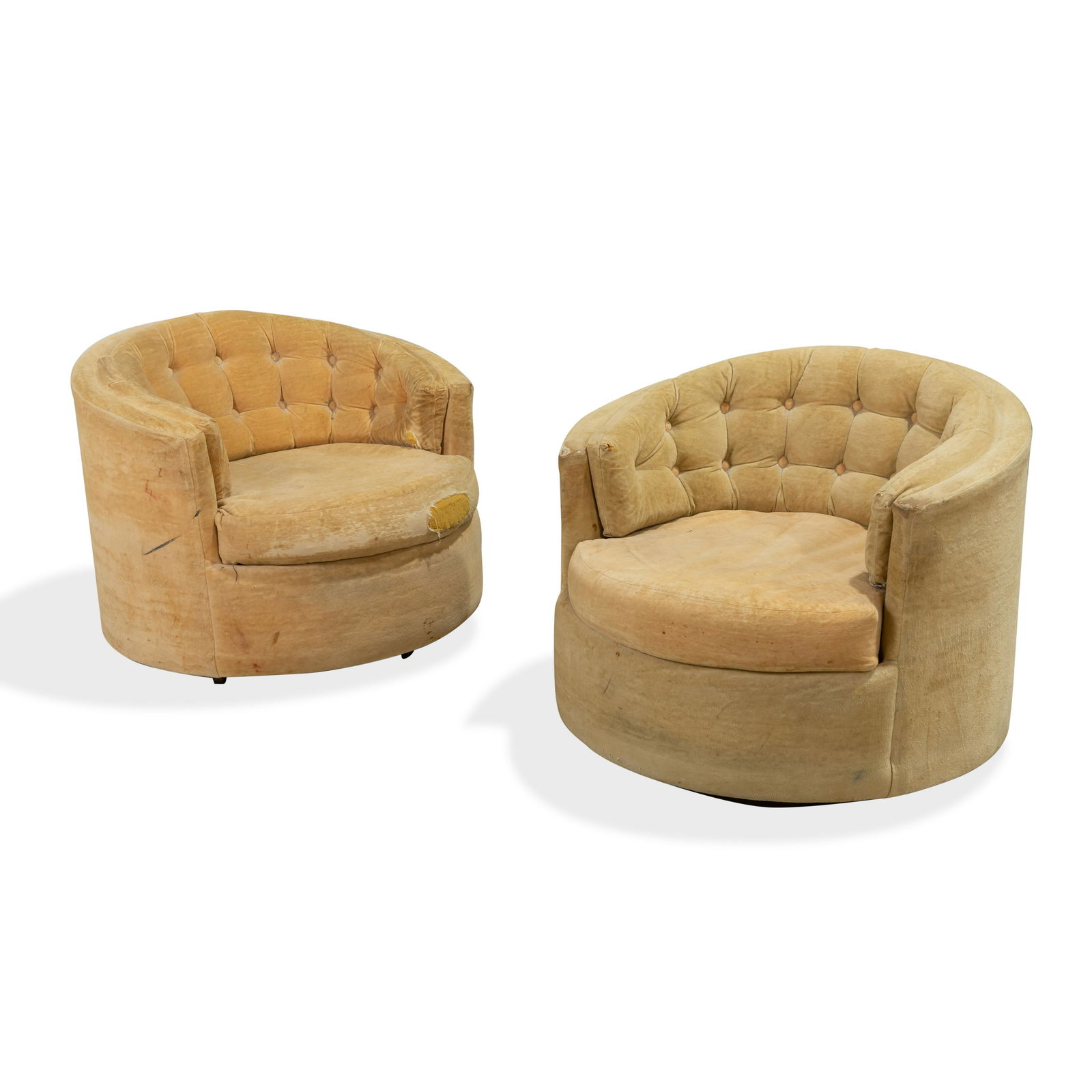 Milo Baughman Style - Swivel Chairs (1 of 3)