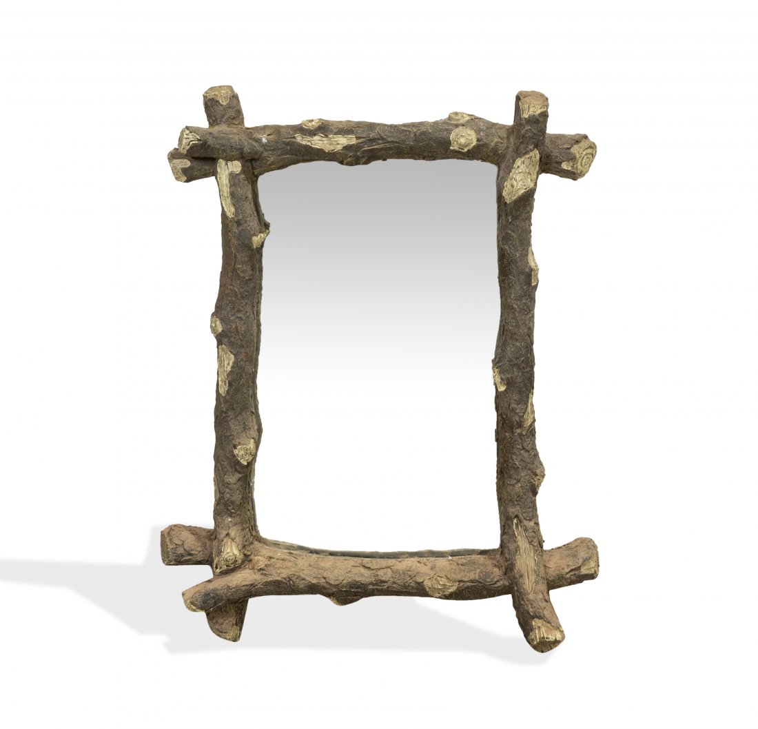 Faux Bois Mirror (1 of 3)