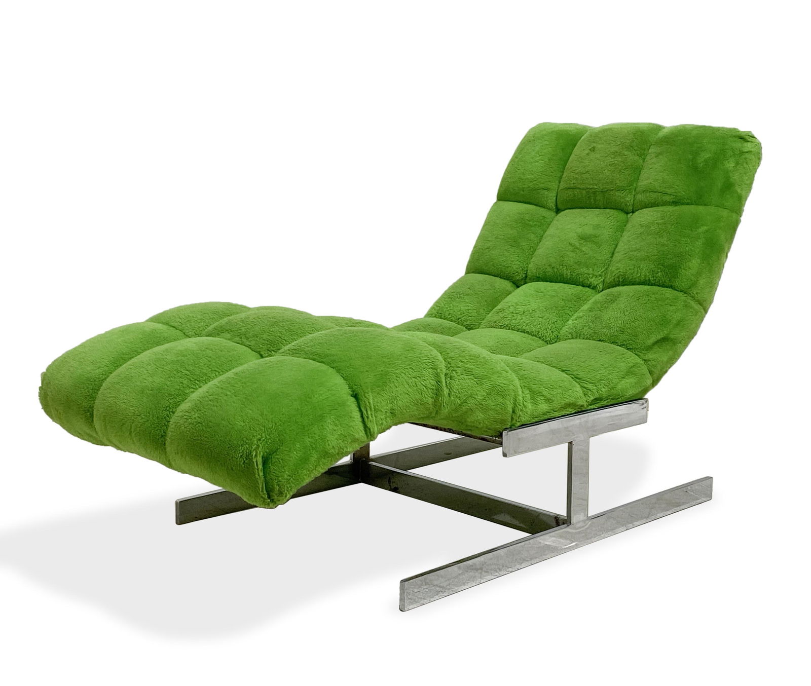 Milo Baughman Style - Wave Chaise (1 of 4)