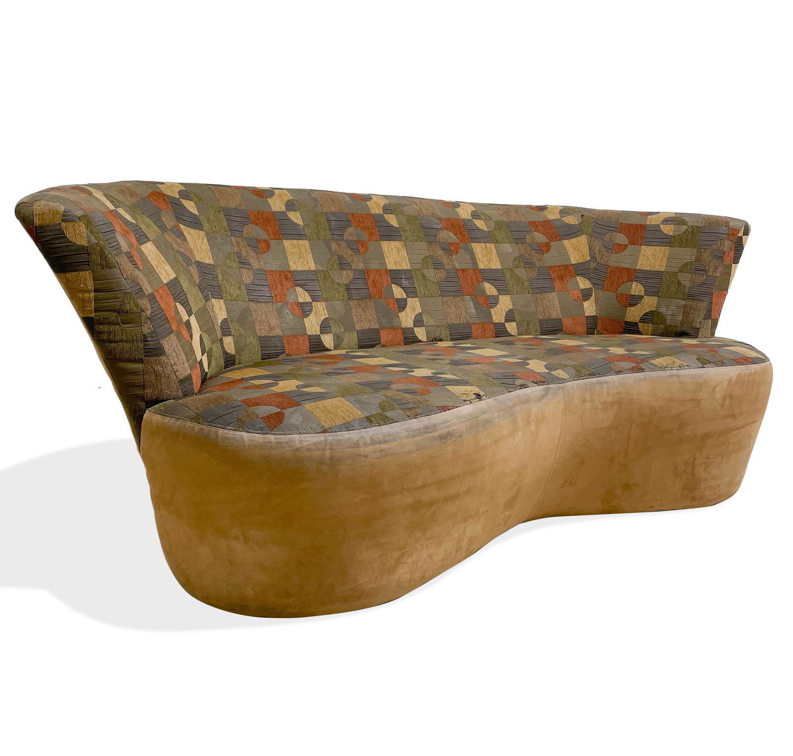 Vladimir Kagan Style - Curved Sofa (1 of 3)