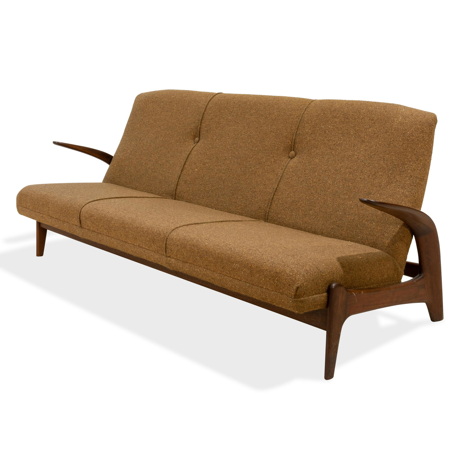 Rastad & Relling - Gimson & Slater - Sofa: Description - Rastad & Relling Gimson & Slater floating arm sofa. Dimensions -