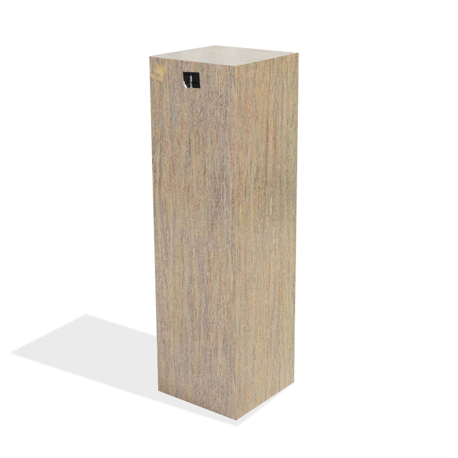 Laminate Faux Marble Pedestal (1 of 2)